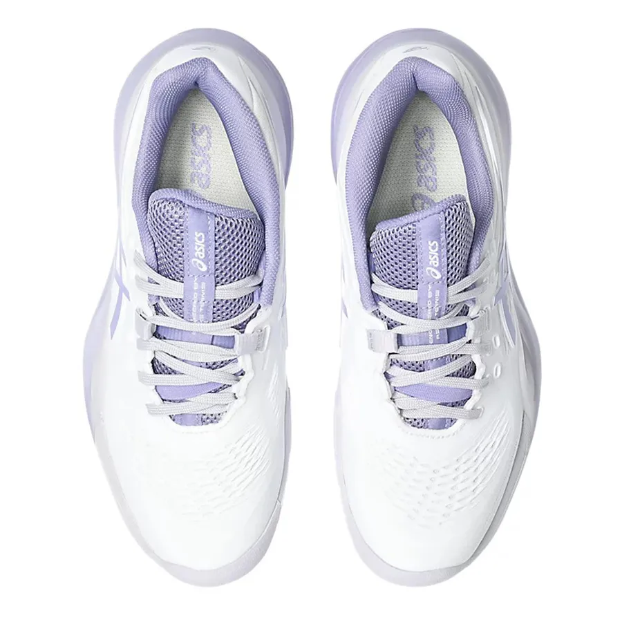 Giày Pickleball/Tennis Nữ Asics GEL-RESOLUTION Trắng Tím 1042A279-105