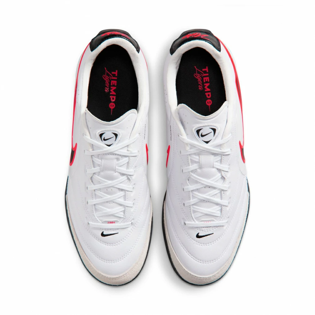 Nike Tiempo Ligera Pro TF - White/Black/Bright Crimson IB4477-106
