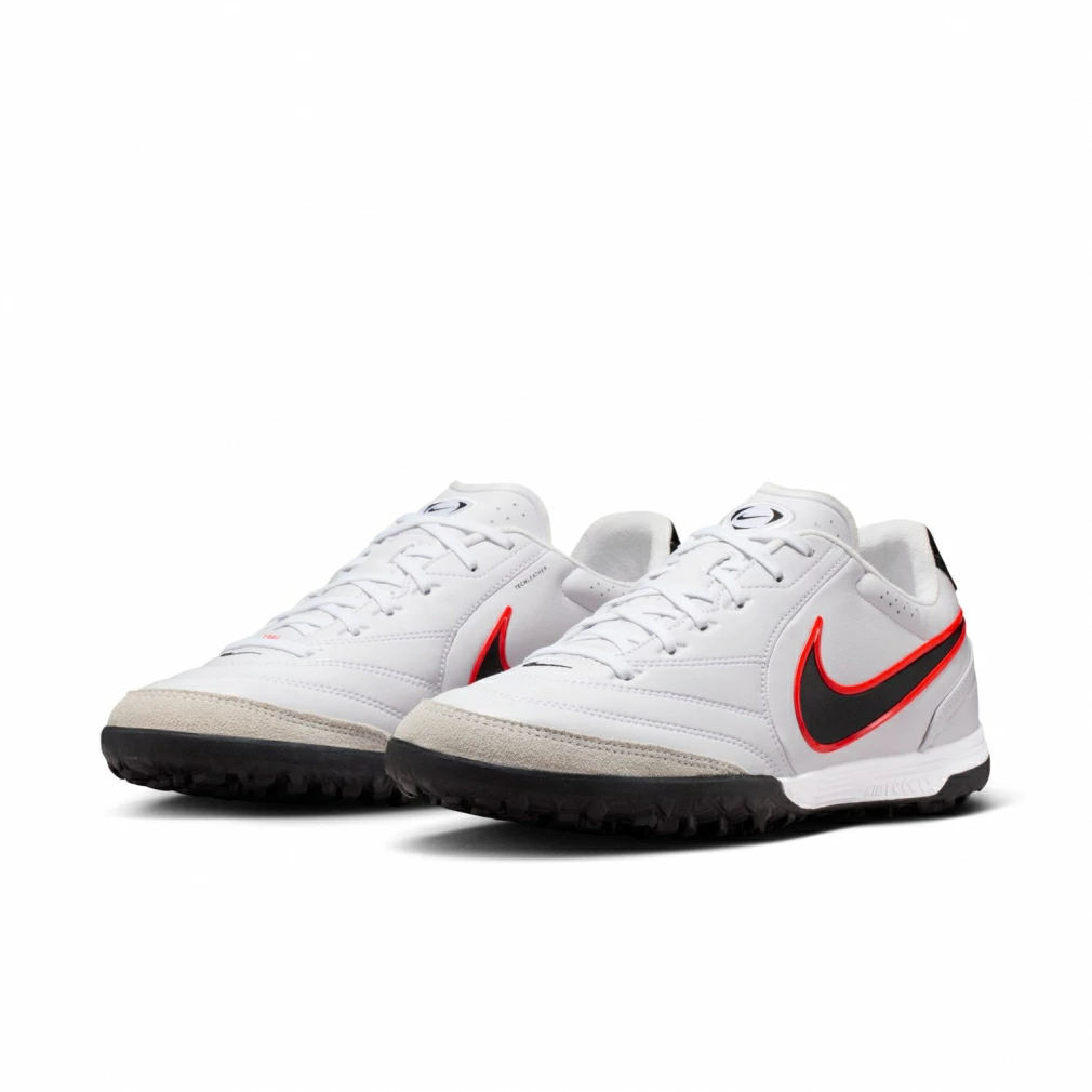 Nike Tiempo Ligera Pro TF - White/Black/Bright Crimson IB4477-106