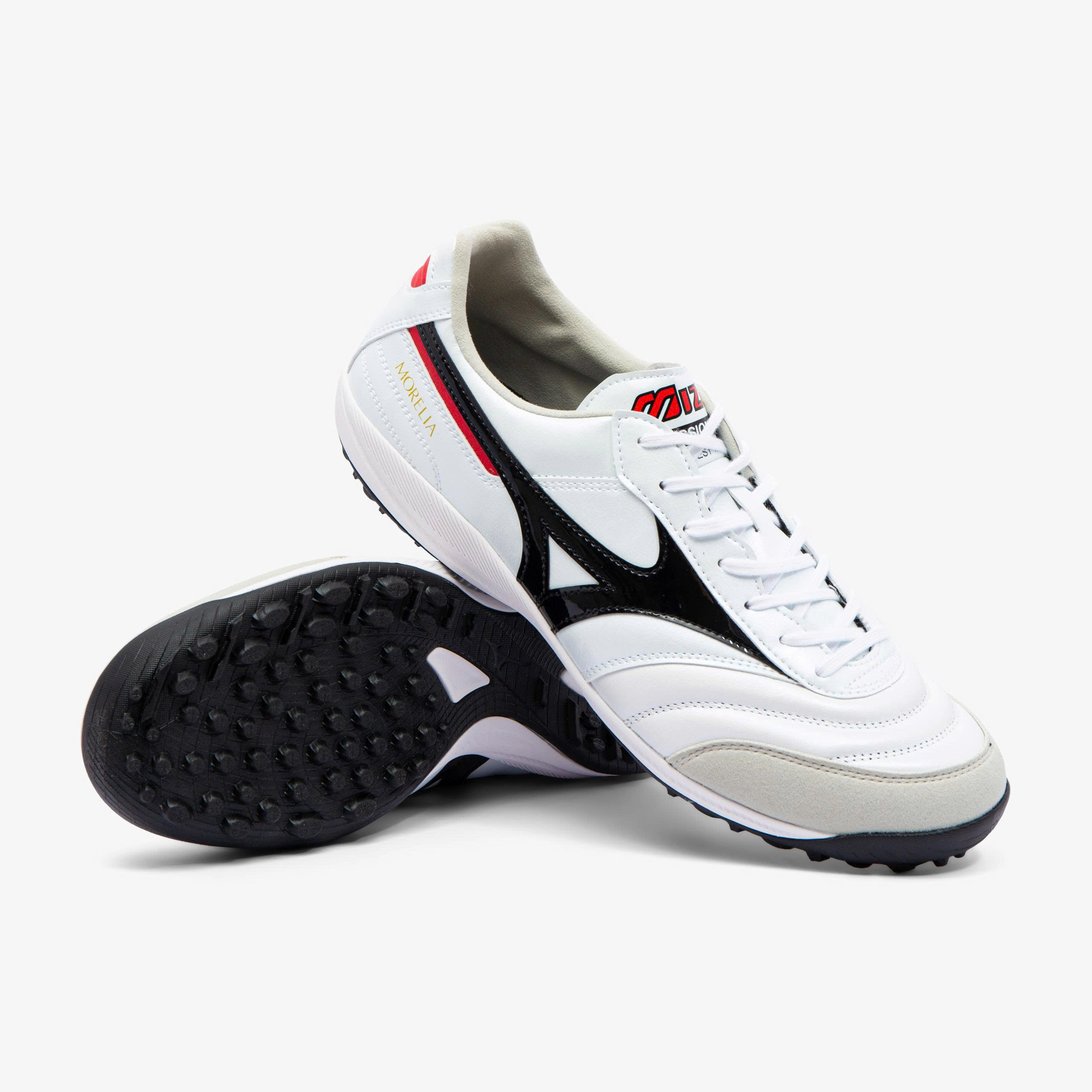 (bản đế mới) MIZUNO MORELIA SALA ELITE TF - Q1GB251209 - TRẮNG/ĐEN