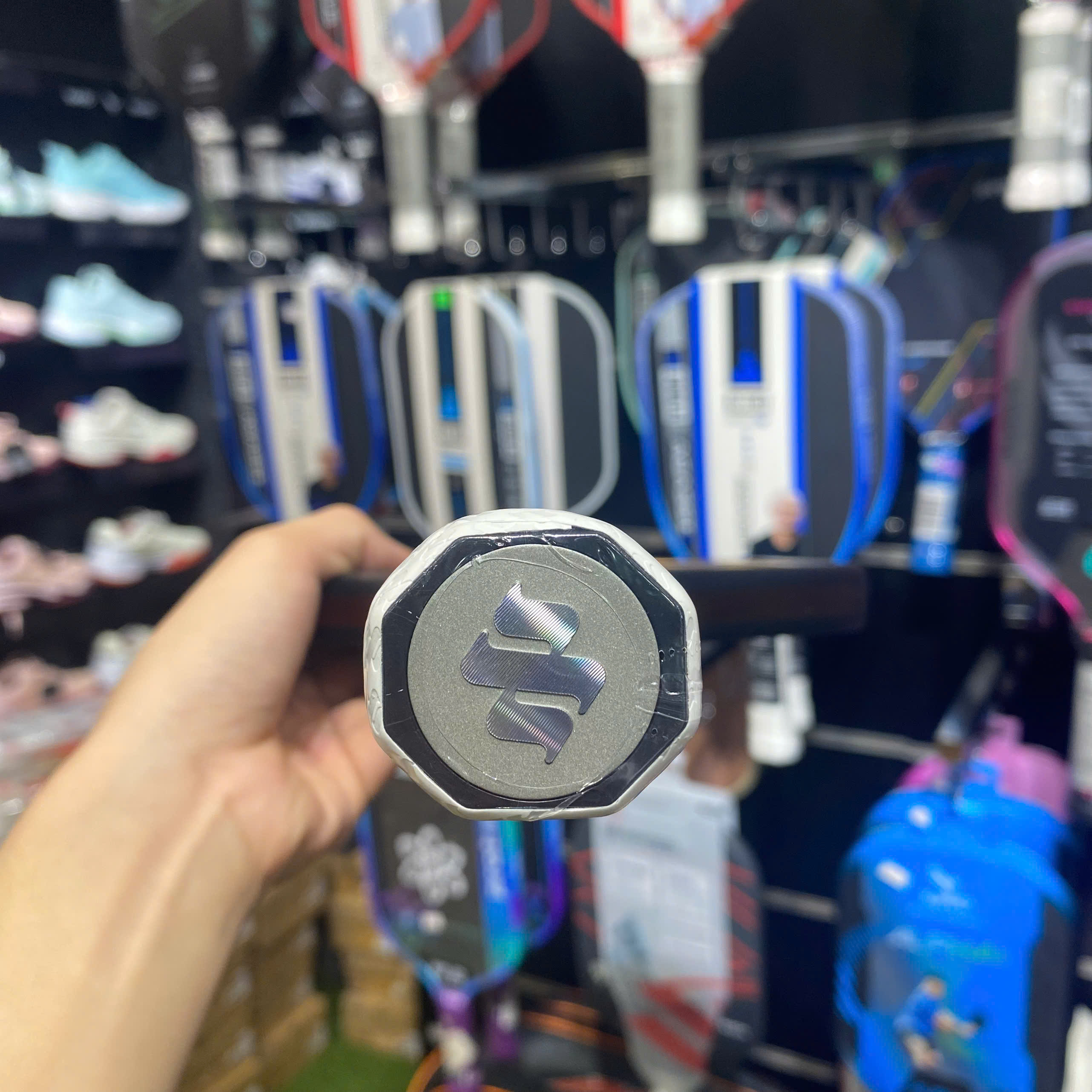 Vợt Pickleball Sypik Pro Tour Ultimate Triton 5 - màu vàng cam