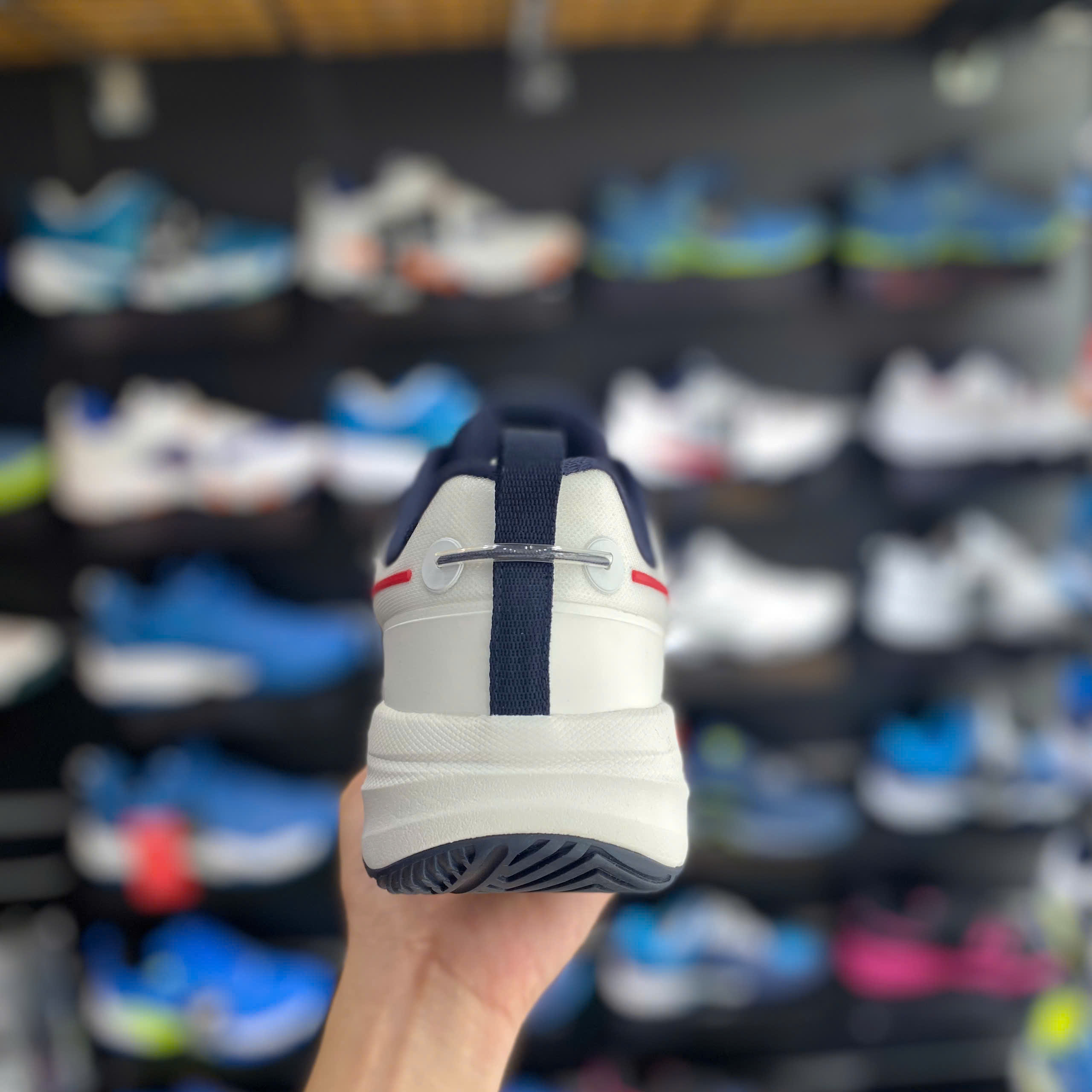 Giày Pickleball Wika Vanta trắng navy