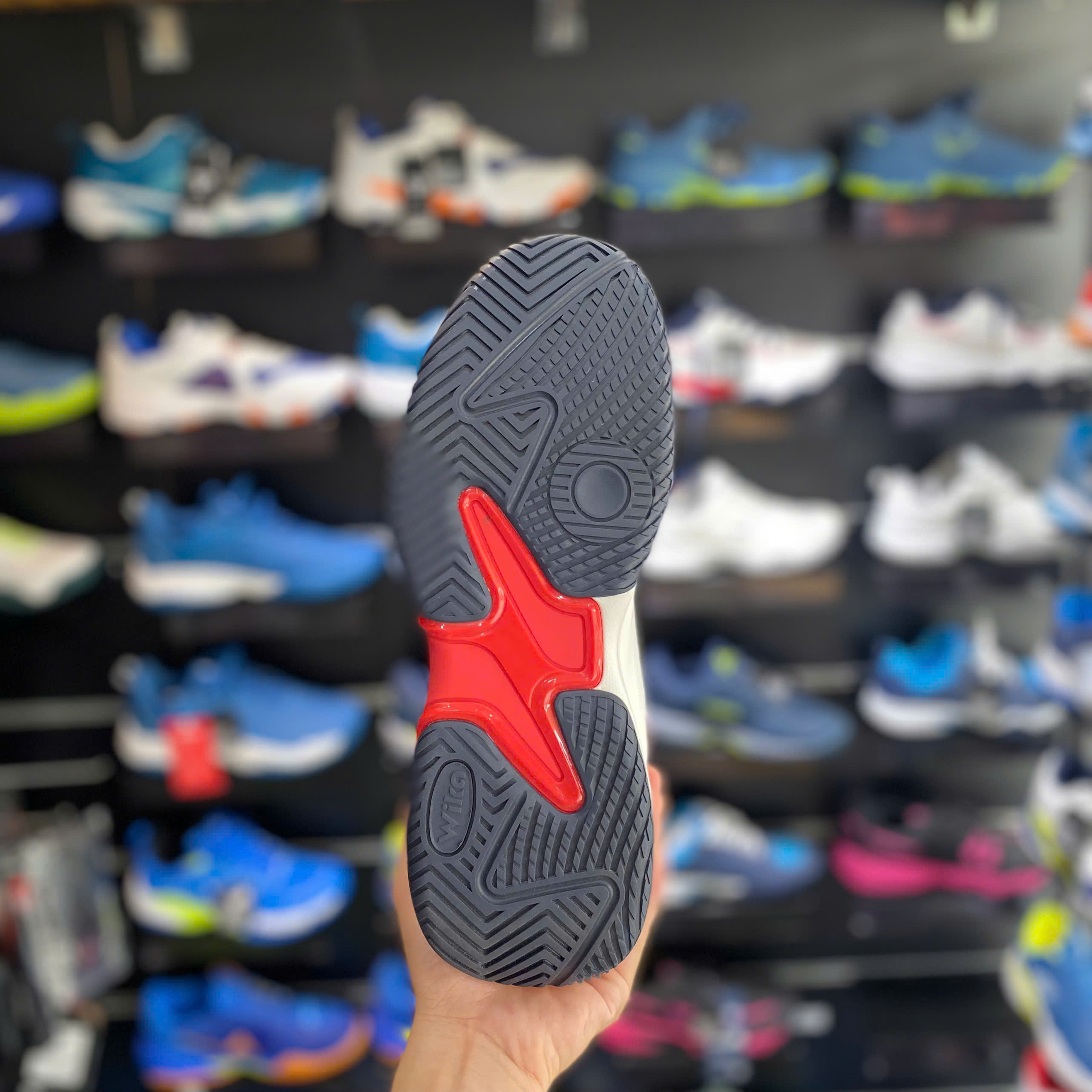 Giày Pickleball Wika Vanta trắng navy