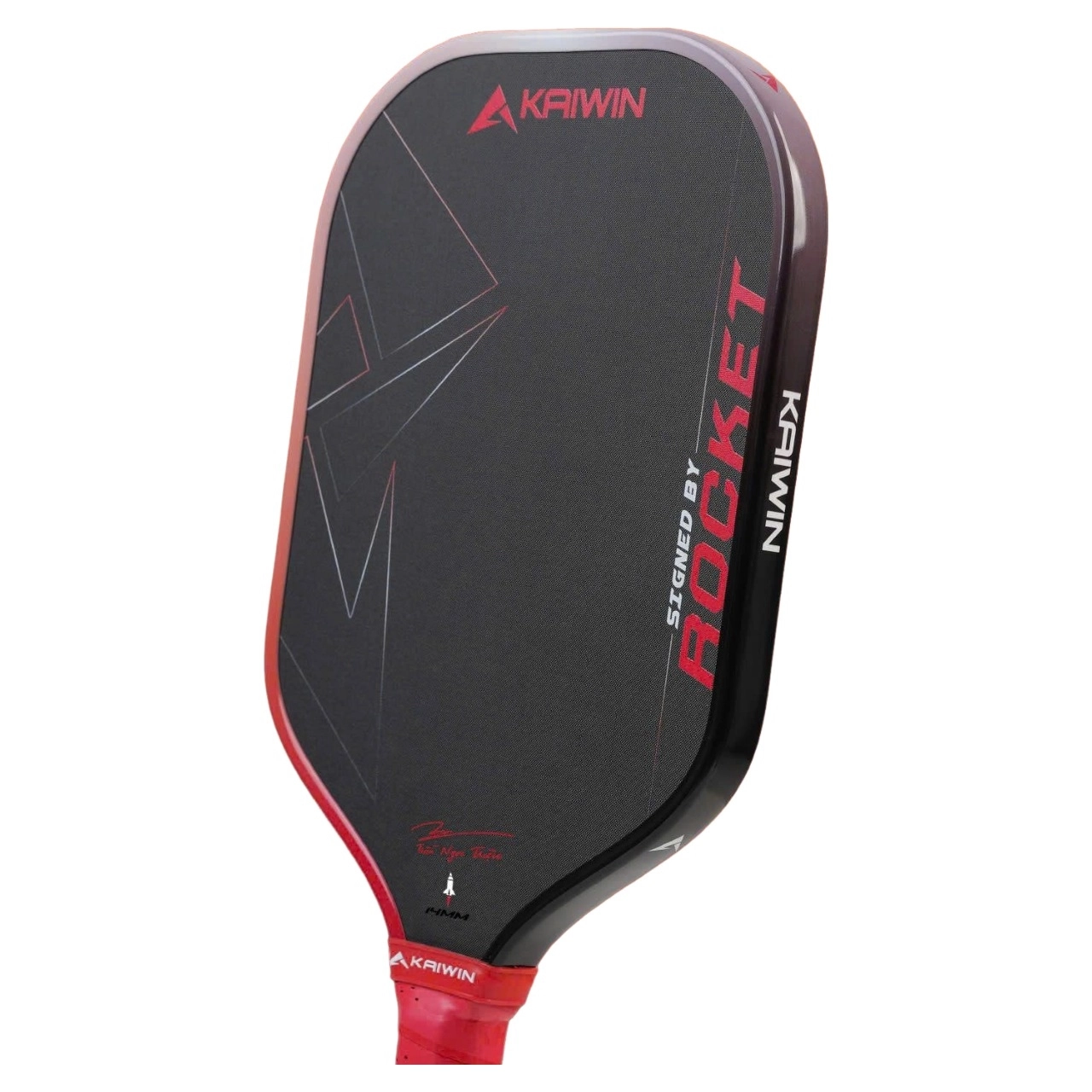 Vợt Pickleball Kaiwin Rocket 16mm - Đỏ