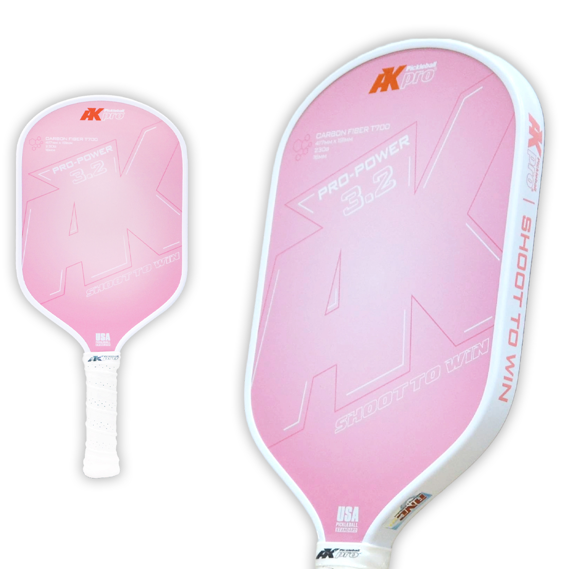 Vợt Pickleball Akpro PRO-POWER 3.2 Carbon T700