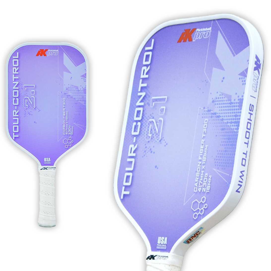 Vợt Pickleball Akpro TOUR-CONTROL 2.1 Carbon T300