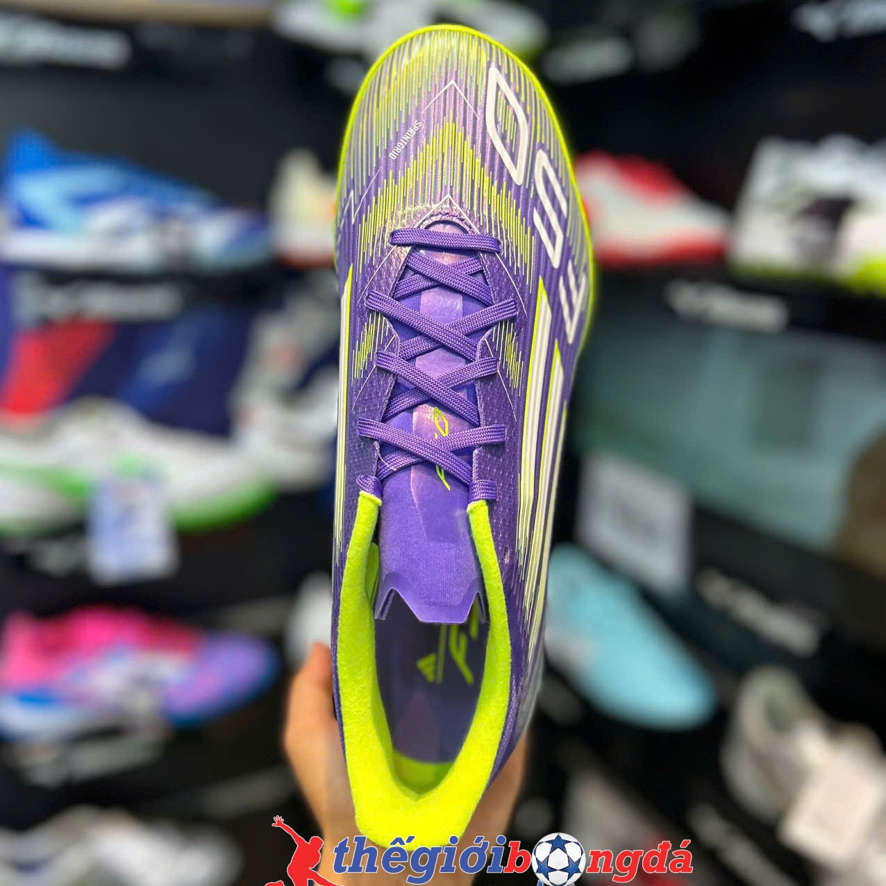 Giày đá bóng Adidas F50 League Radiant Blaze TF JH7724
