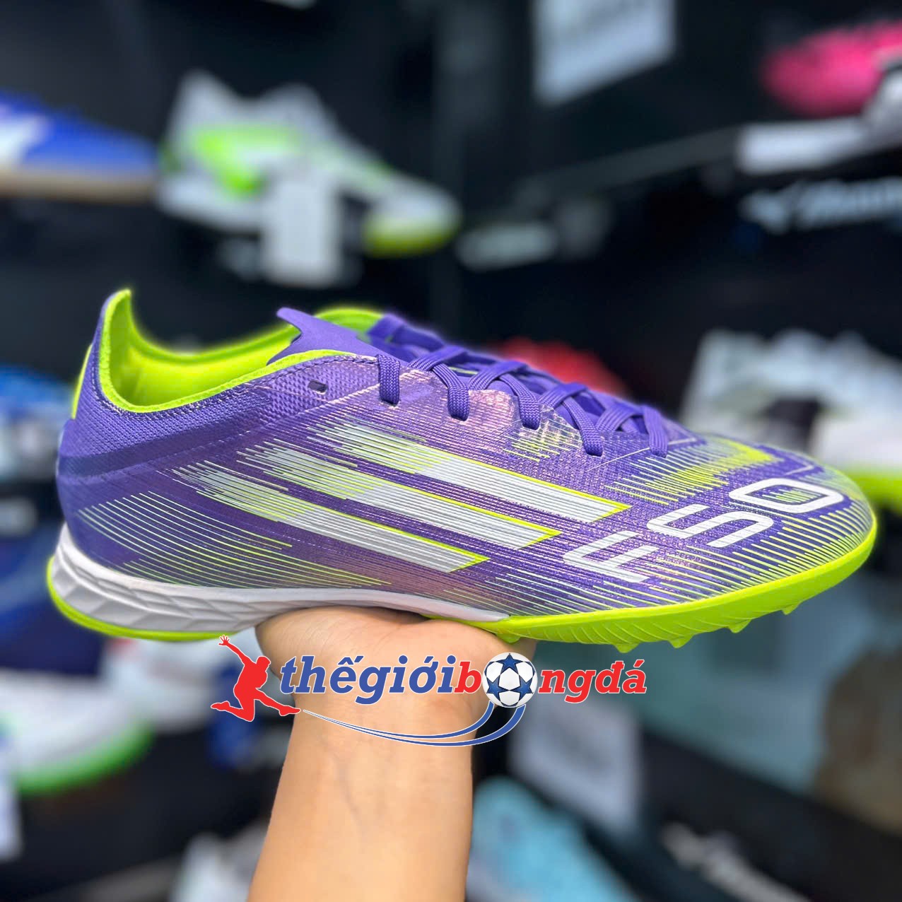 Giày đá bóng Adidas F50 Pro Radiant Blaze TF JH7665