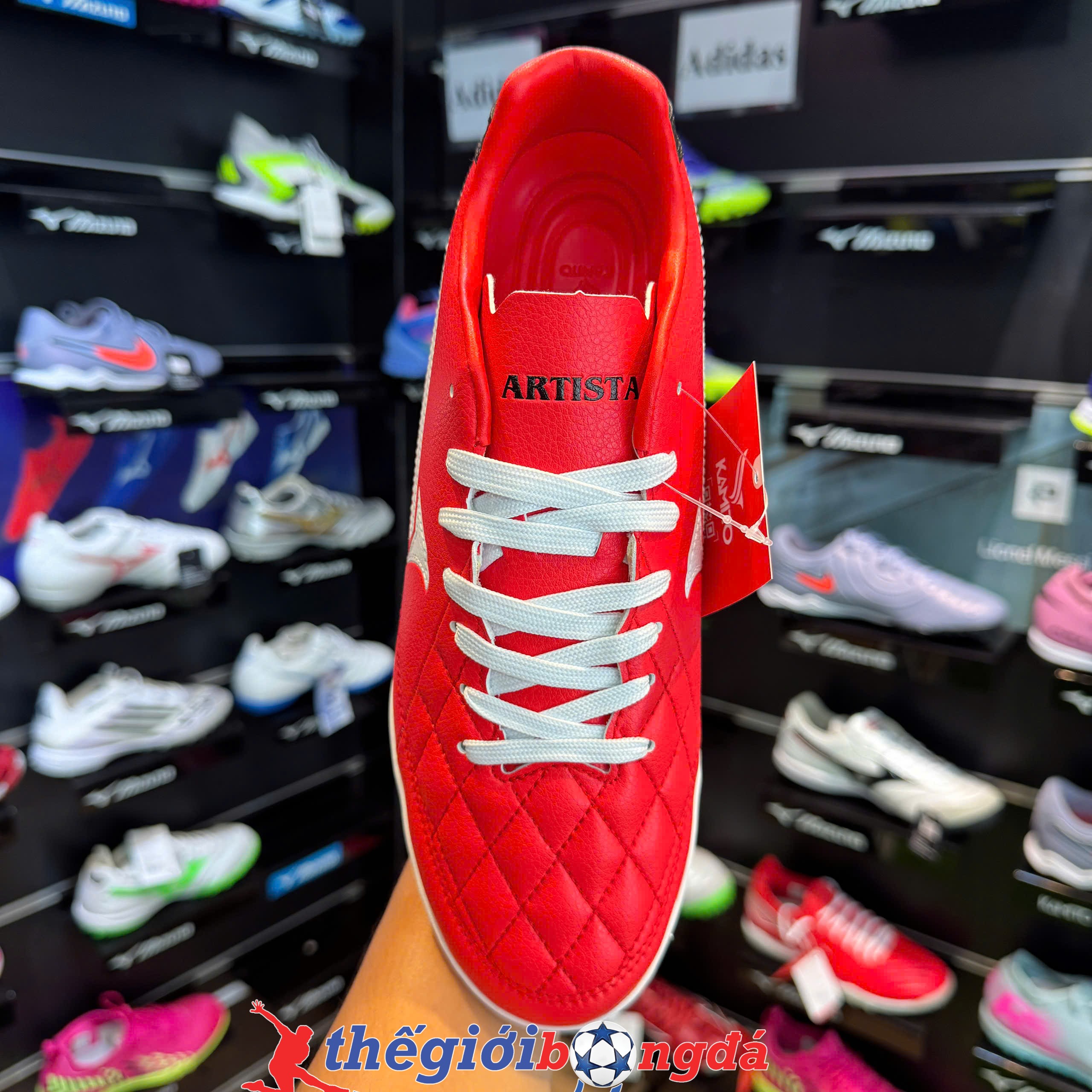 Giày đá bóng Kamito Artista Pro TF - Đỏ