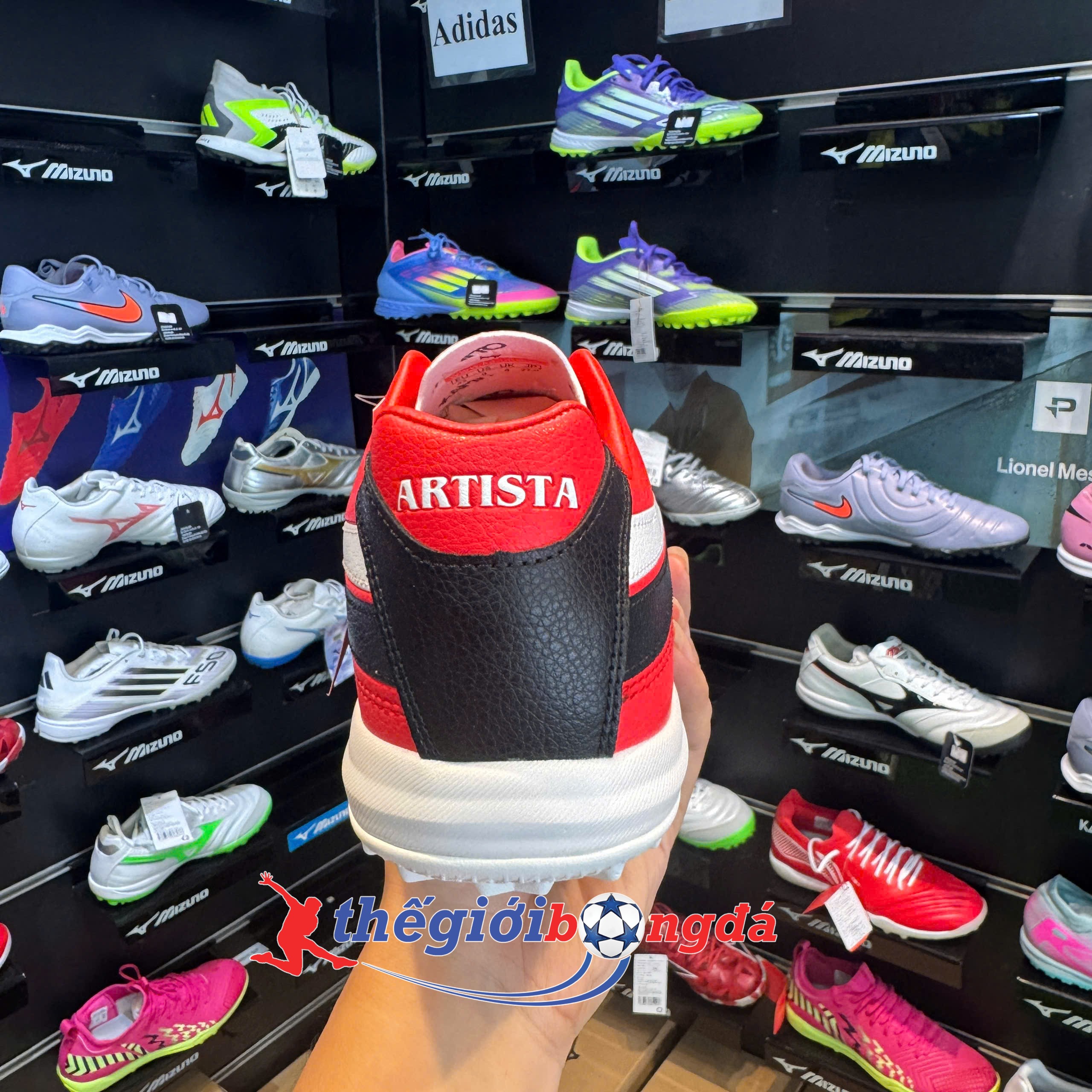 Giày đá bóng Kamito Artista Pro TF - Đỏ