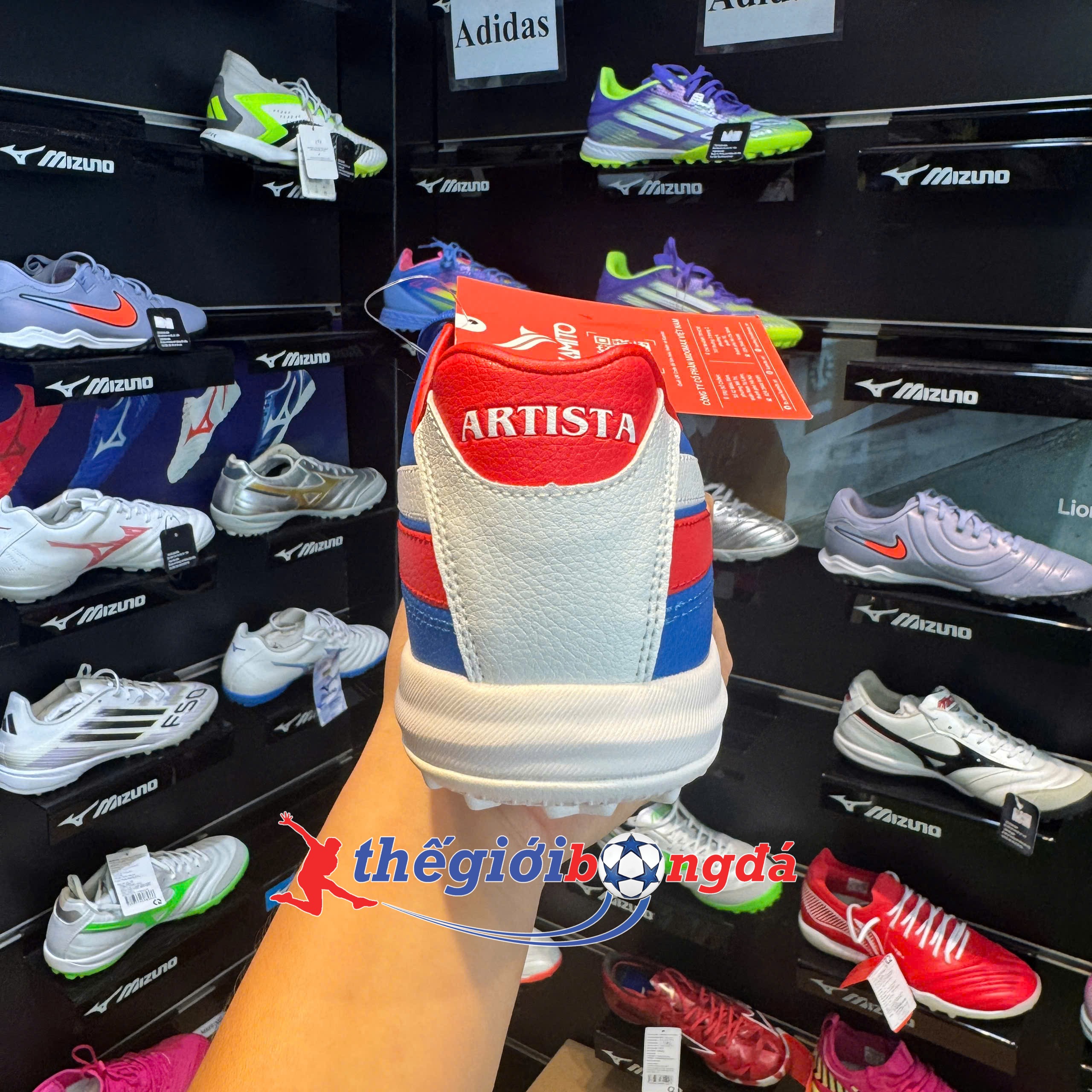 Giày đá bóng Kamito Artista Pro TF - Xanh biển