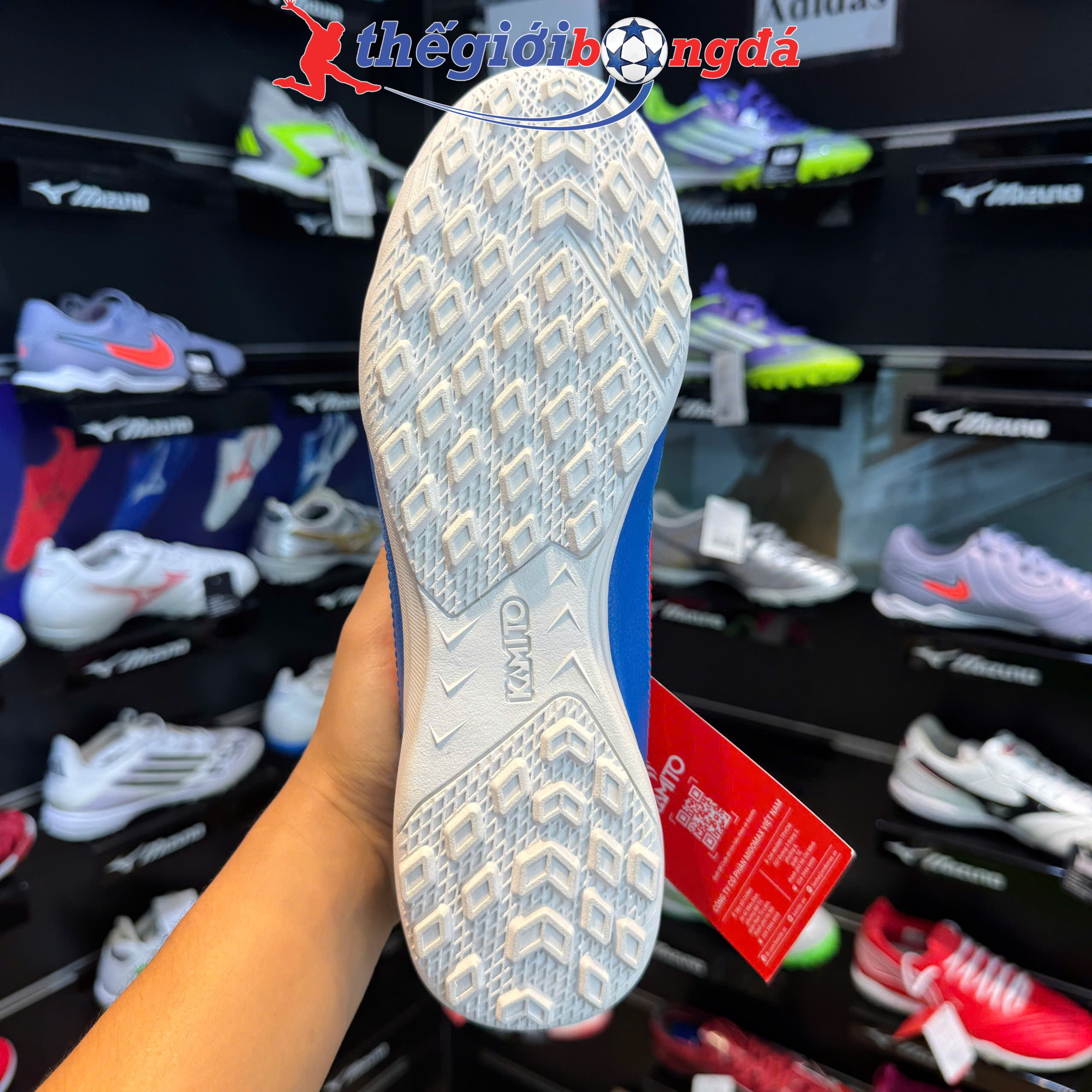 Giày đá bóng Kamito Artista Pro TF - Xanh biển