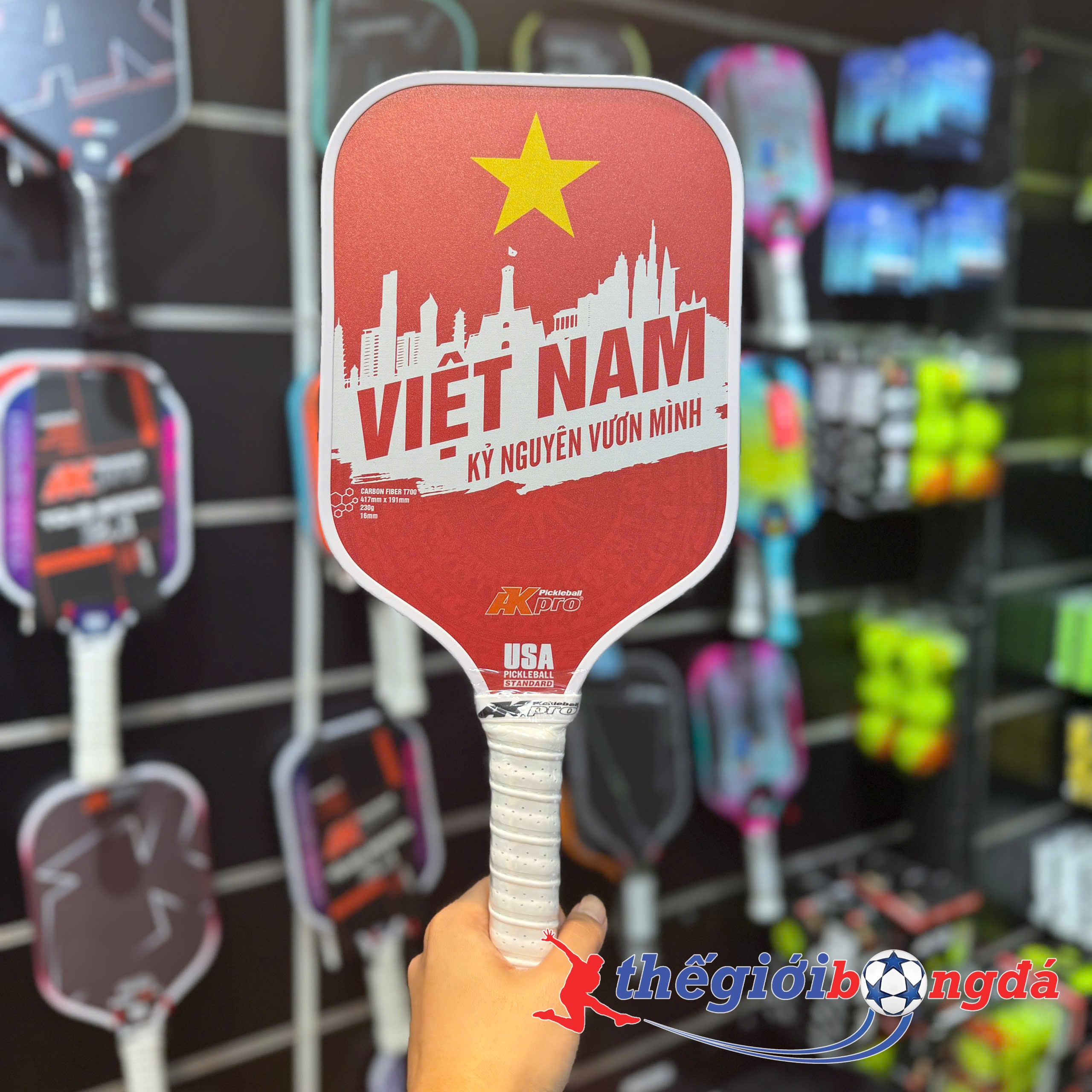 Vợt Pickleball AKpro VIỆT NAM – Carbon T700
