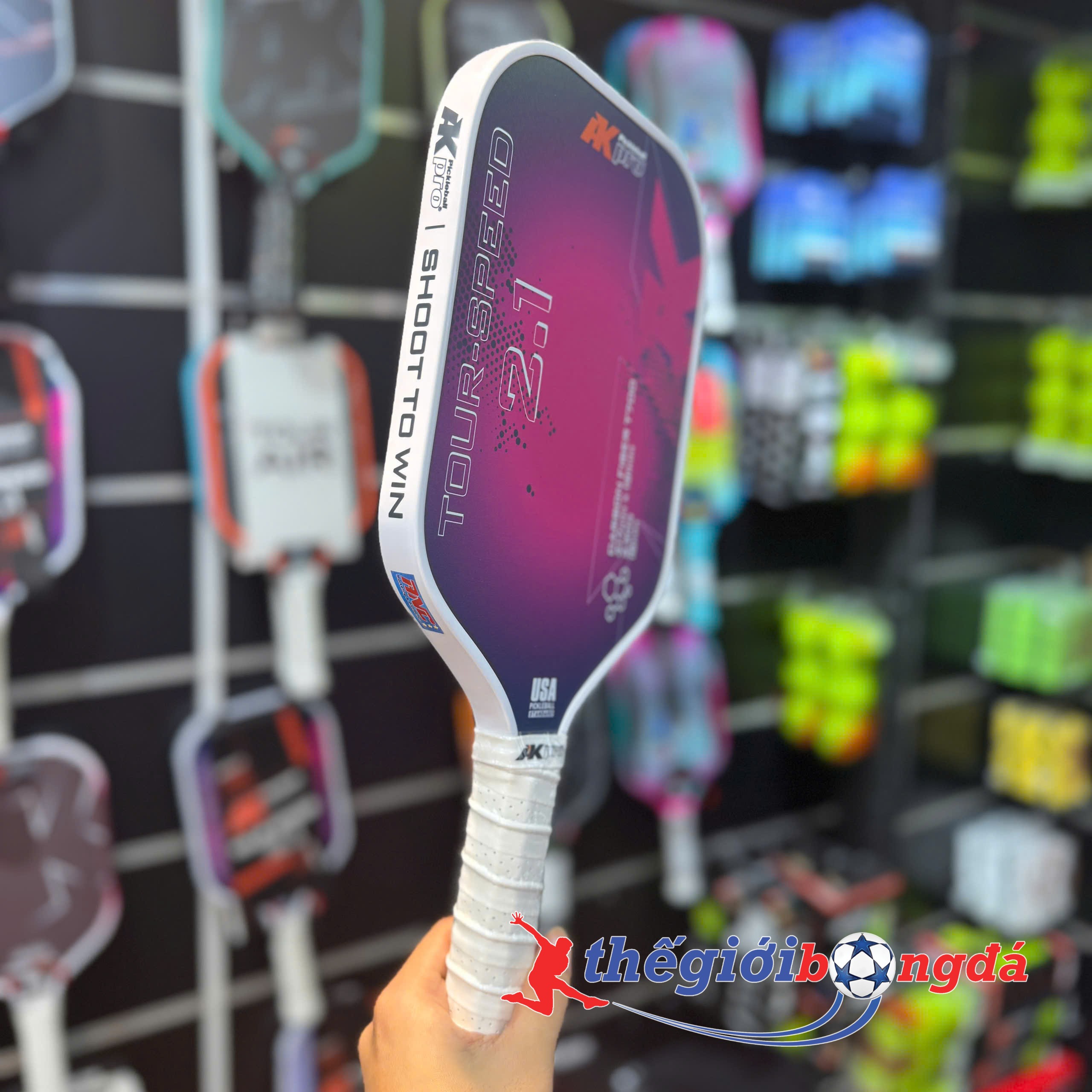 Vợt Pickleball Akpro TOUR-SPEED 2.1 Carbon T700