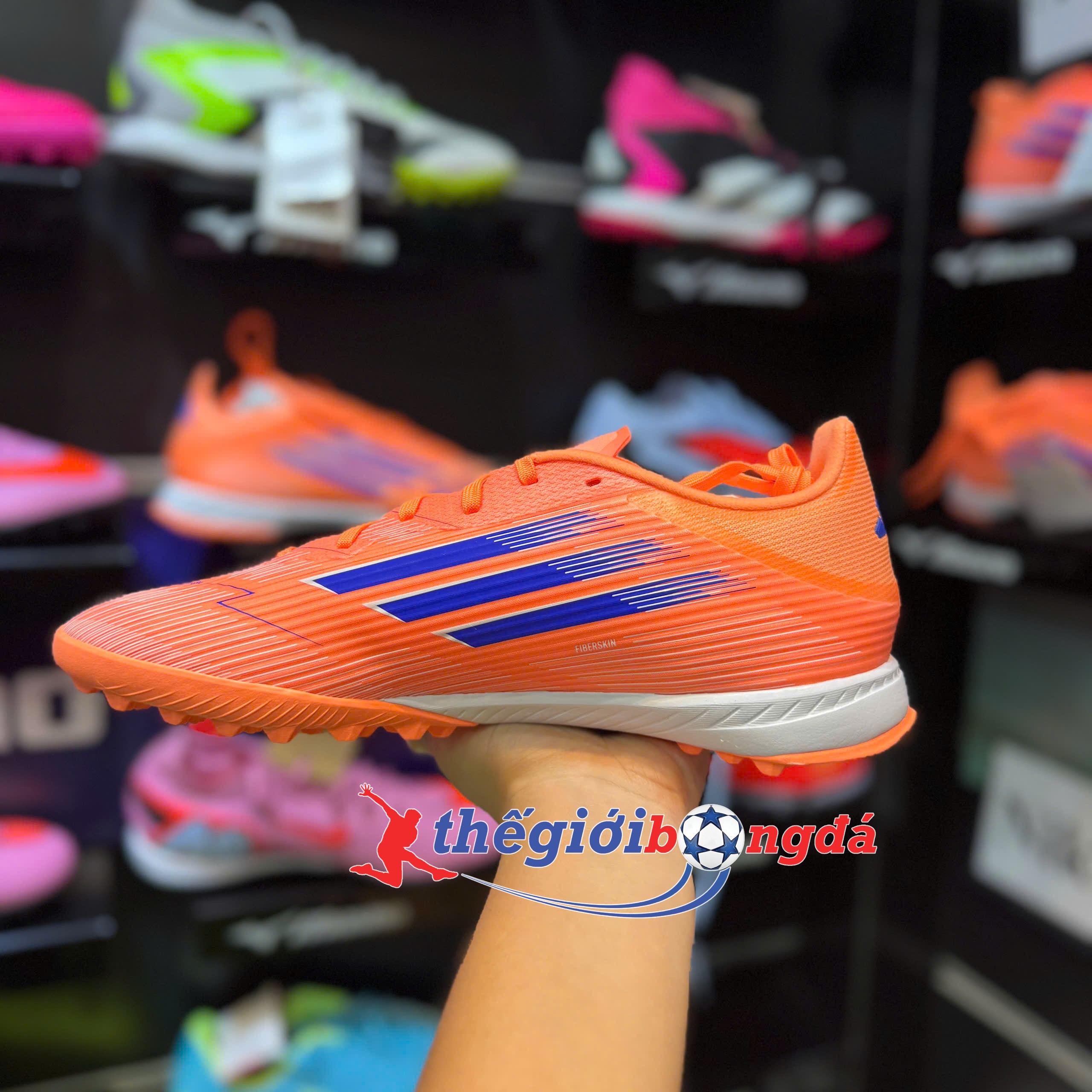 Adidas F50 League Coral Blaze TF JH7723 - Cam