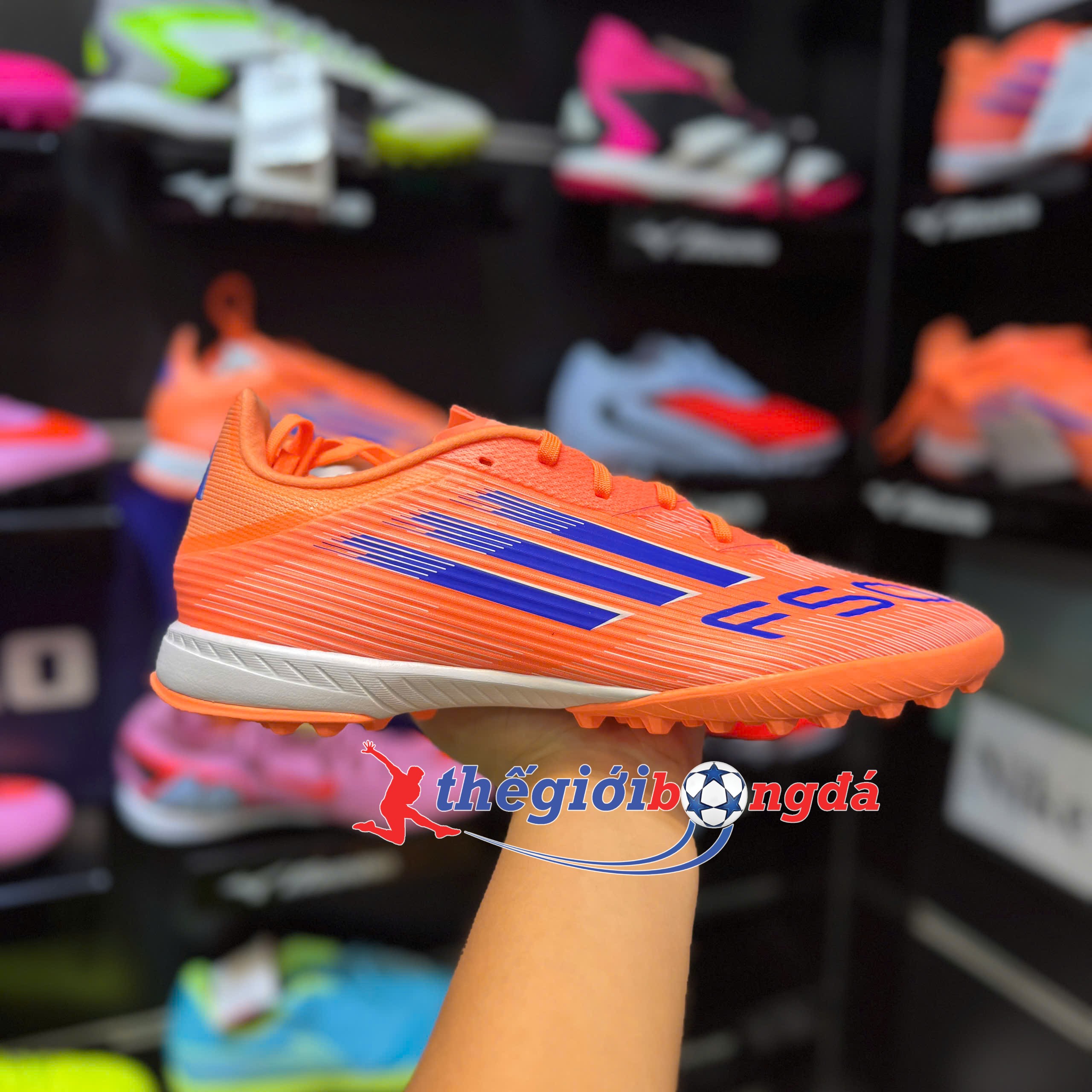 Adidas F50 League Coral Blaze TF JH7723 - Cam