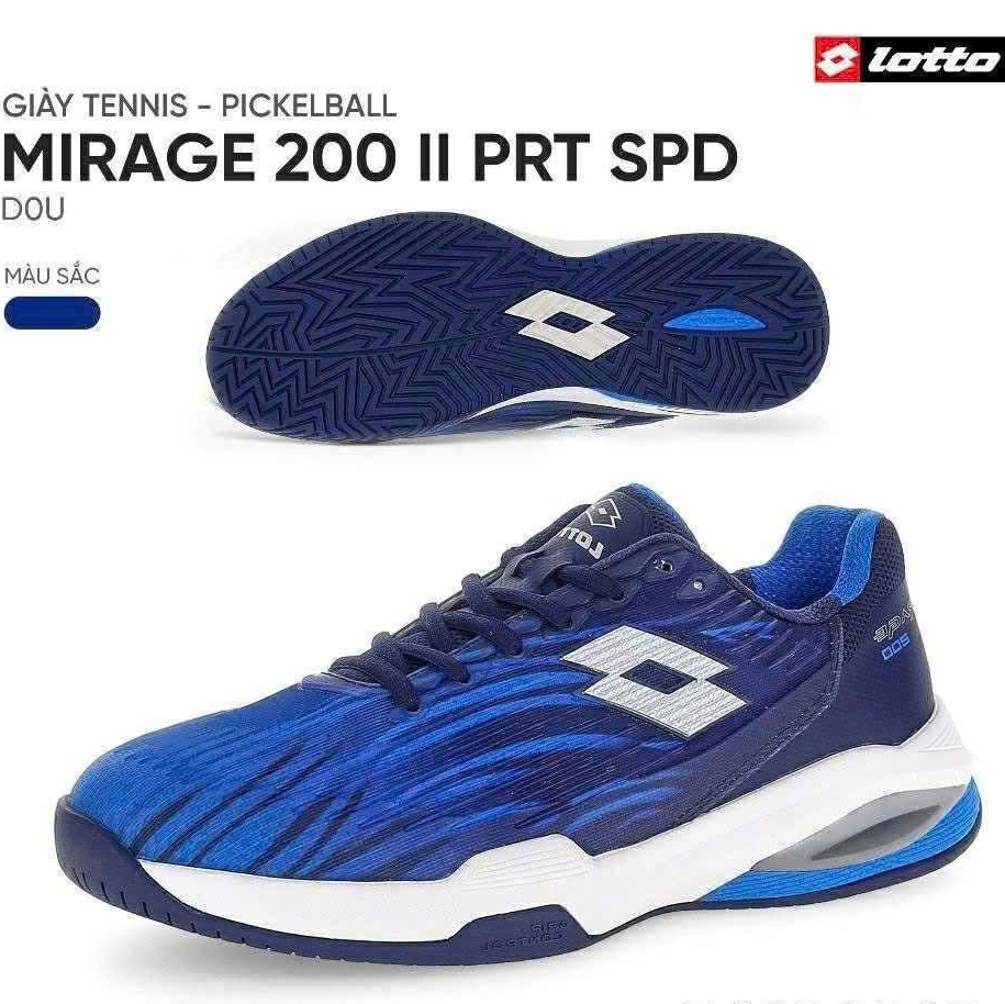 GiàyPickleball/tennis Nam Lotto Mirage 200 II PRT SPD LOTTE250304N