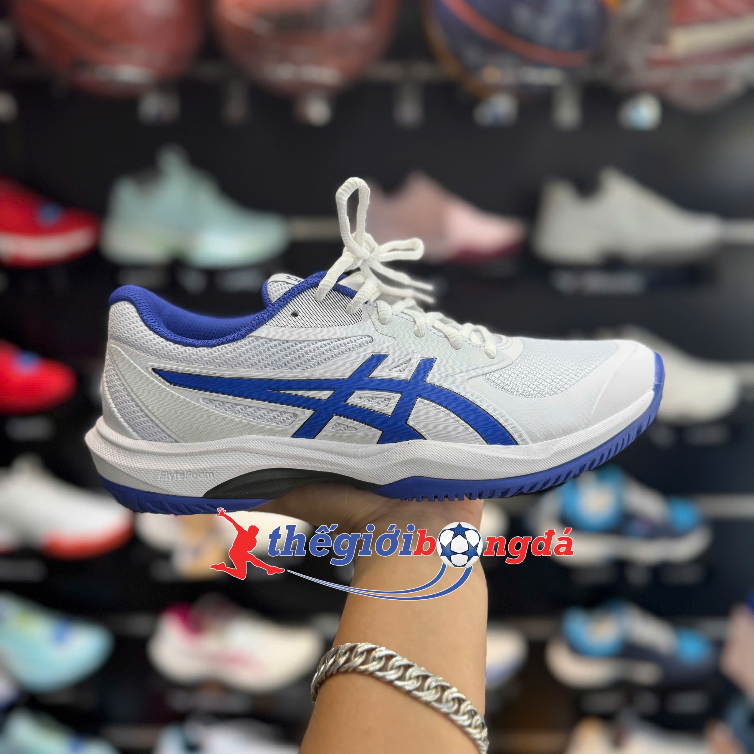 Giày Pickleball/Tennis Asics Game FF Dark Cobalt 1041A489-103