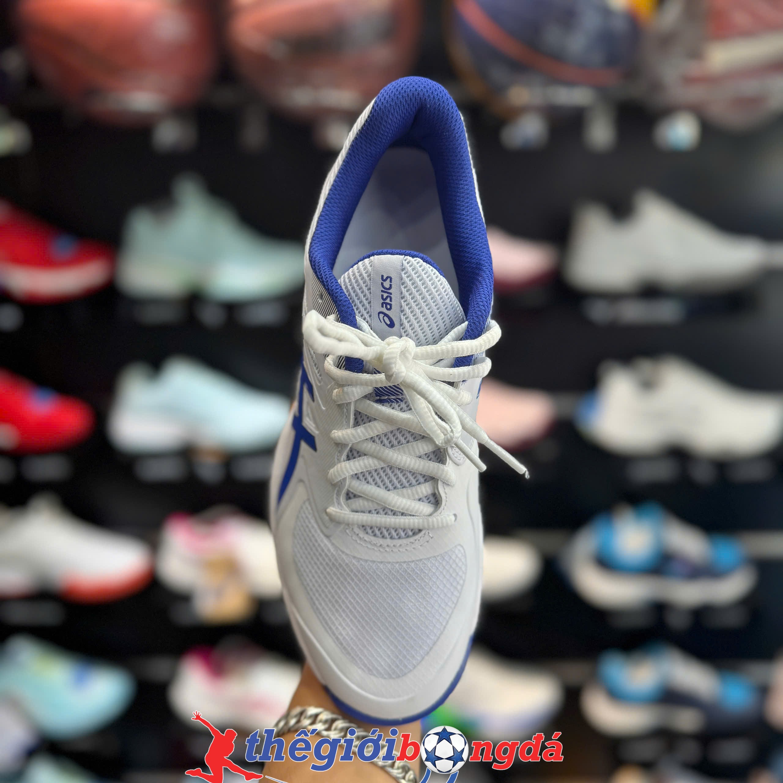 Giày Pickleball/Tennis Asics Game FF Dark Cobalt 1041A489-103