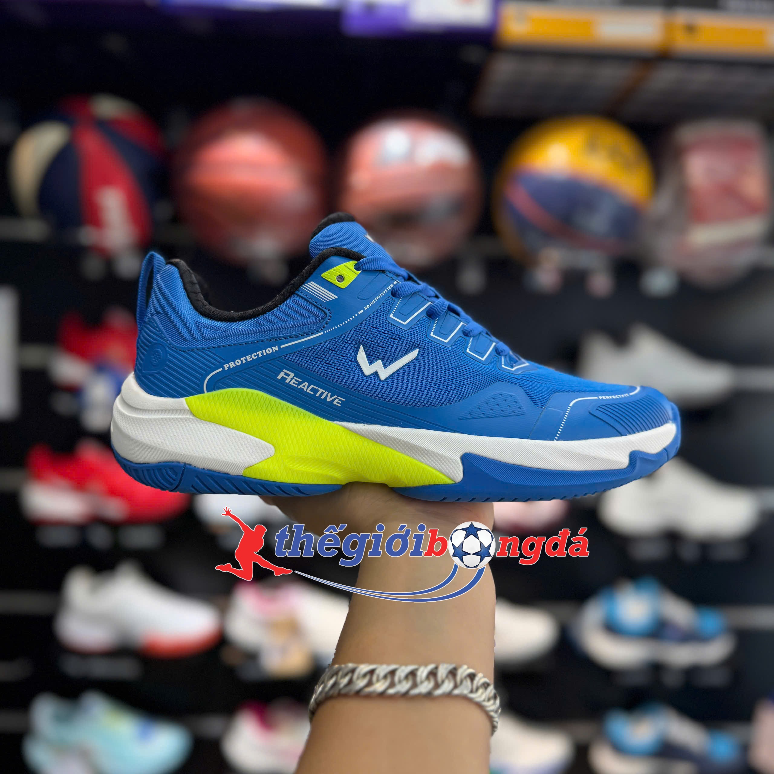 Giày Pickleball Wika Ruta Quang Dương - Xanh dương