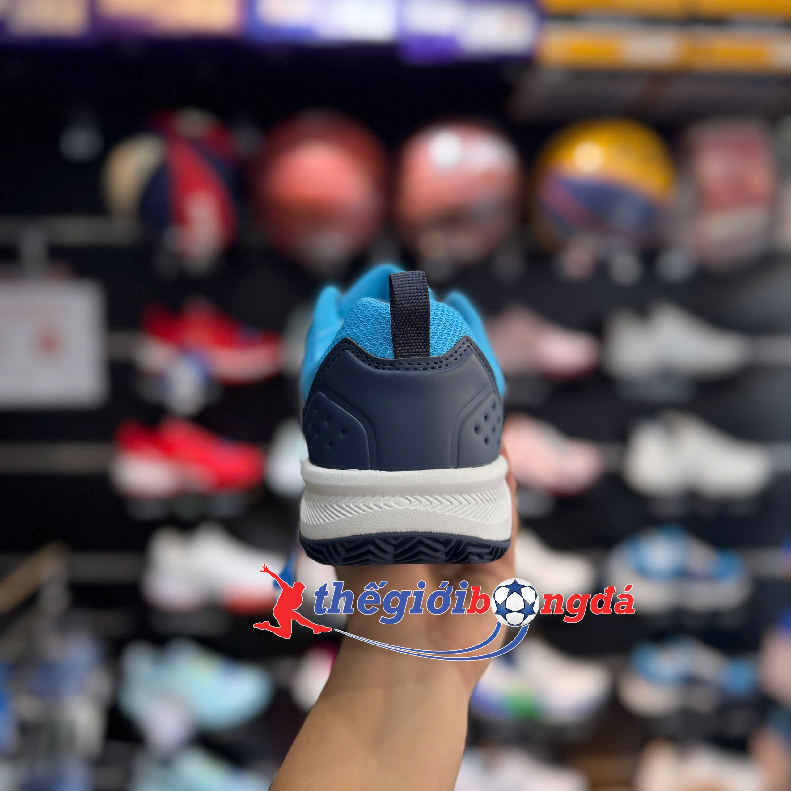Giày Pickleball Wika VETEX Quang Dương - Xanh Navy