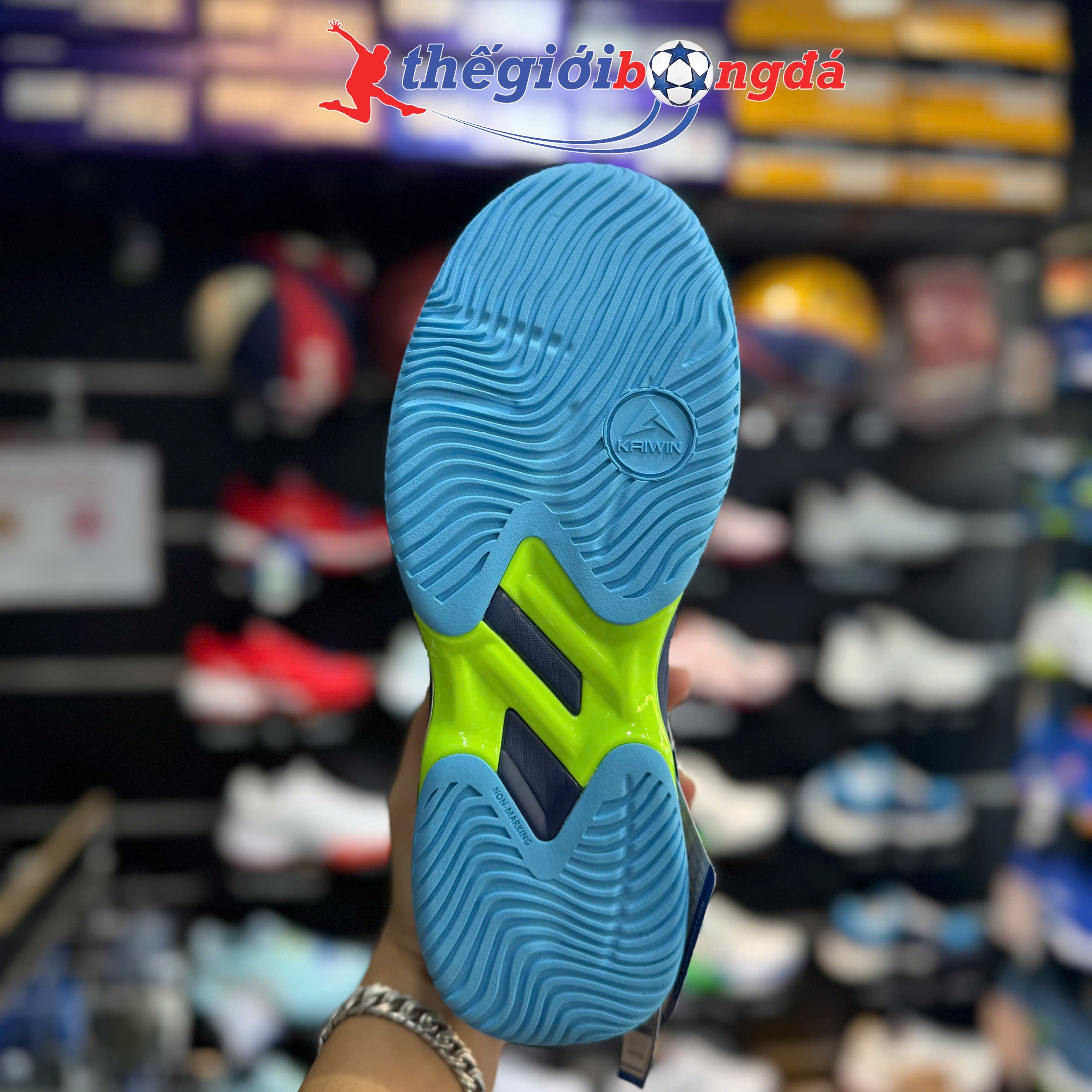 Giày Thể Thao Pickleball Kaiwin Slight - Xanh Đen