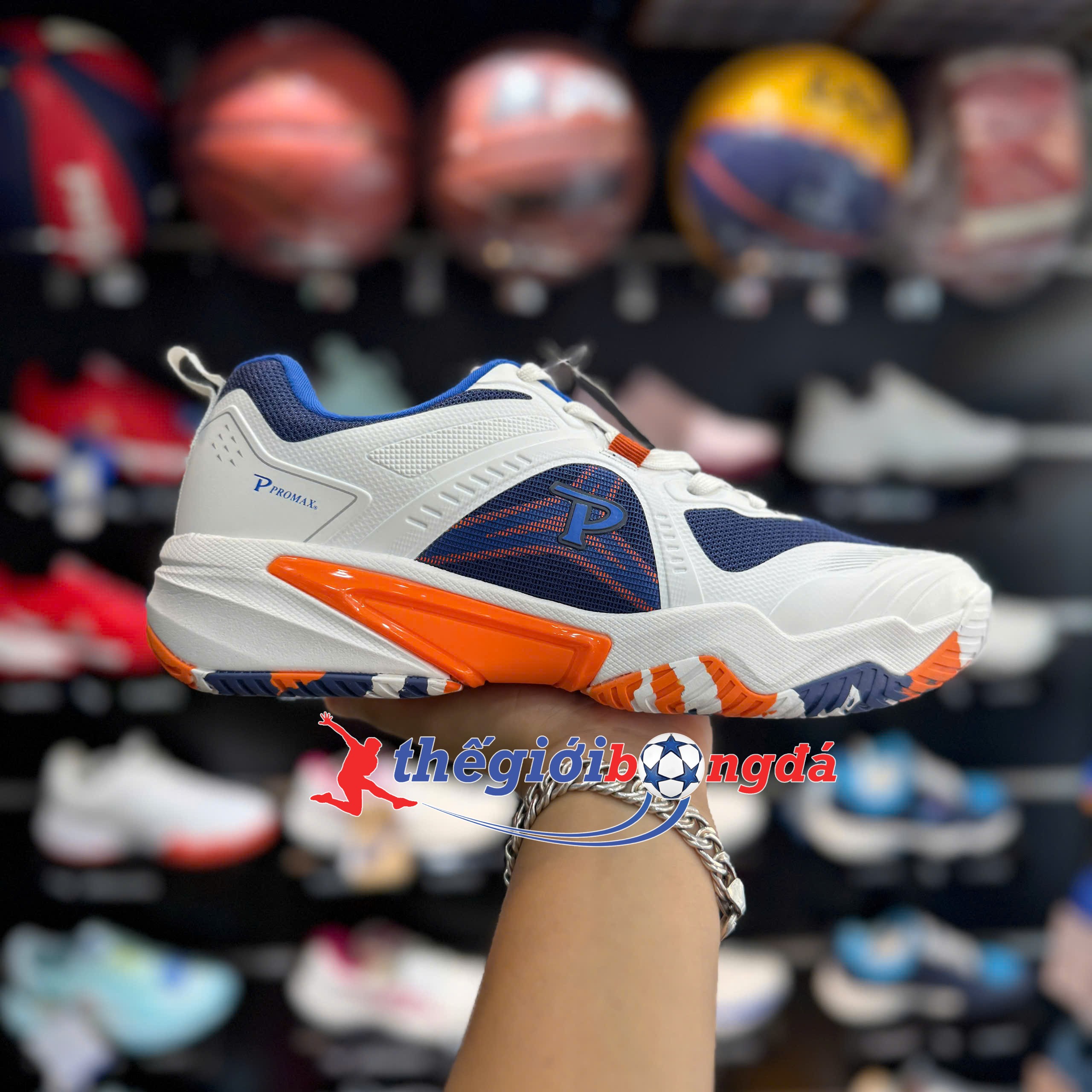 Giày Pickleball Promax PI88 - Trắng