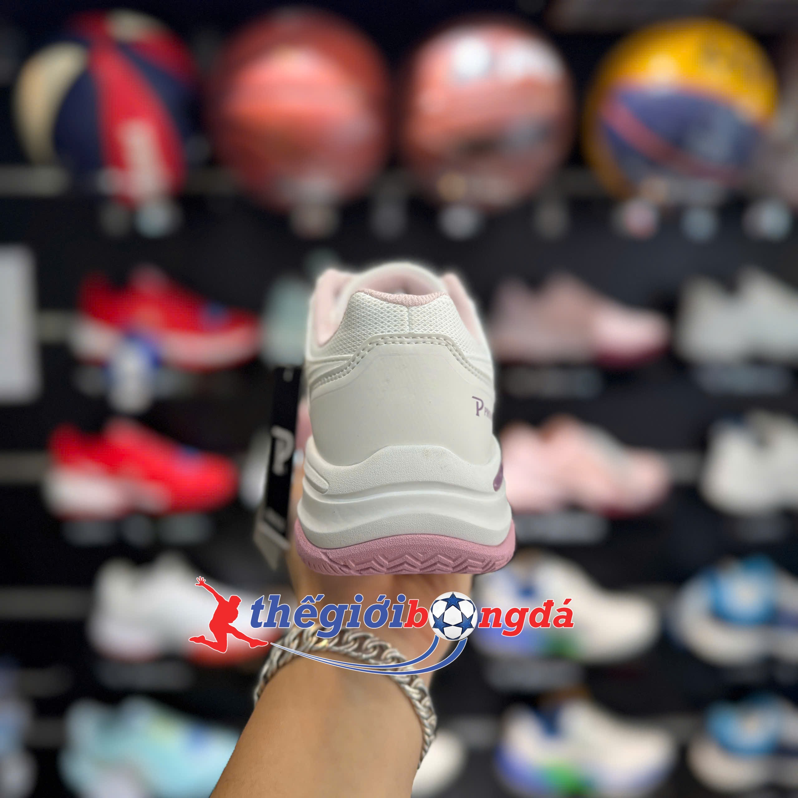 Giày Pickleball Promax PI89 trắng tím