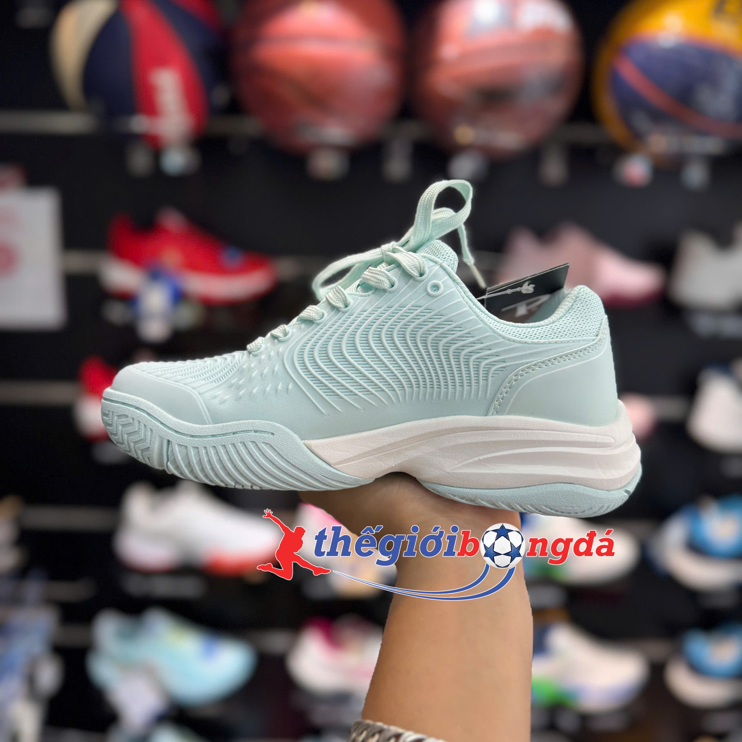 Giày Pickleball Promax PI89 xanh ngọc