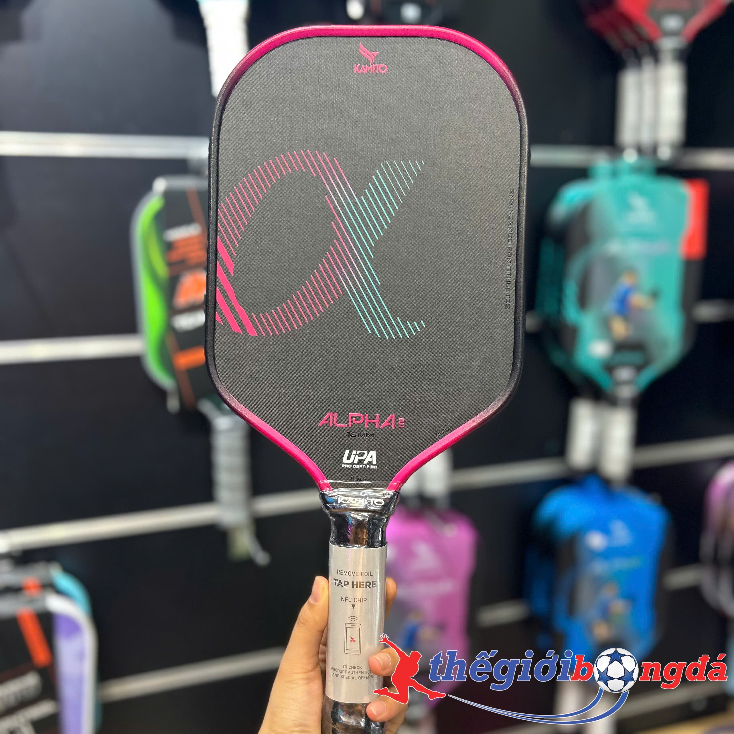 Vợt Pickleball Kamito Alpha 2 (16mm)
