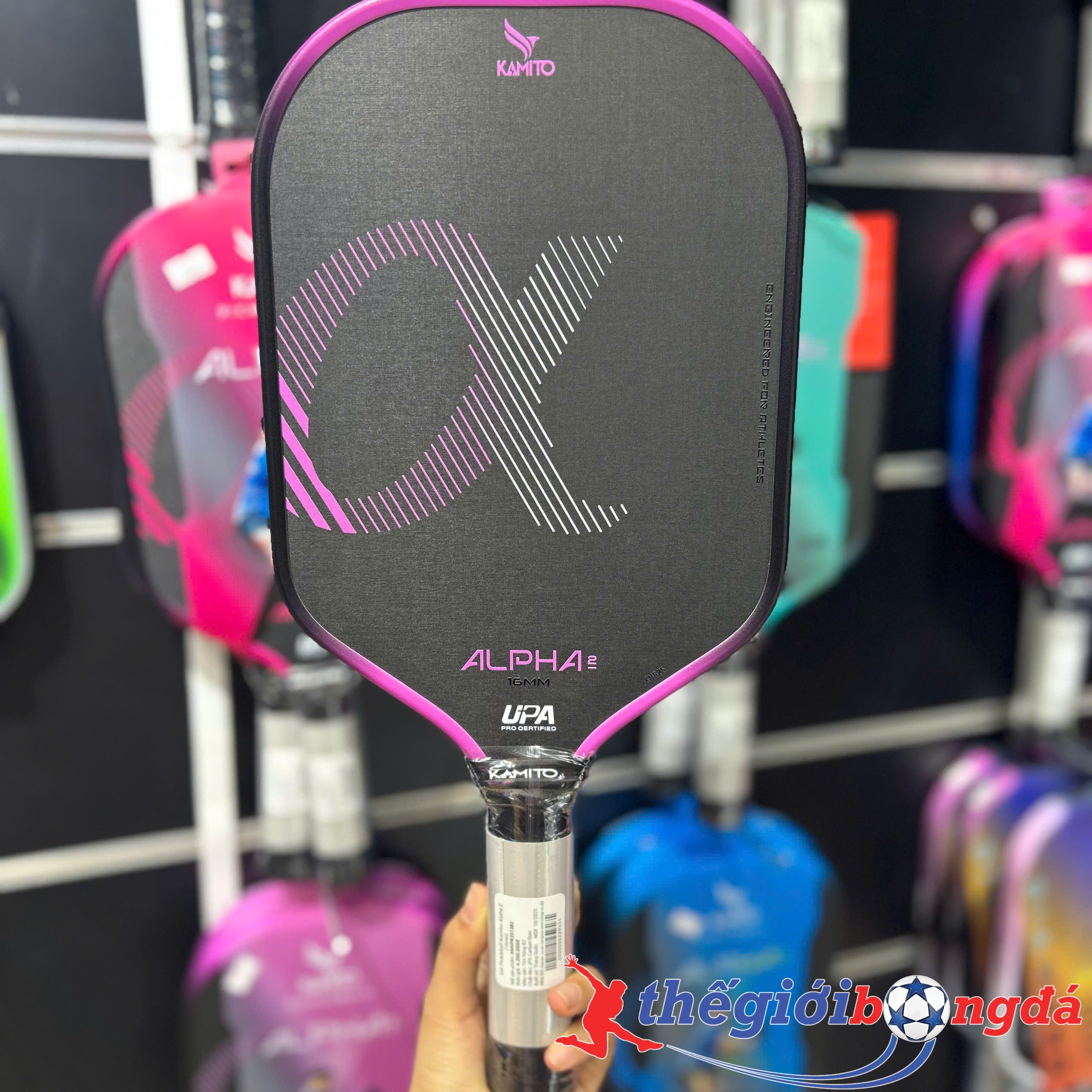 Vợt Pickleball Kamito Alpha 2 (16mm)