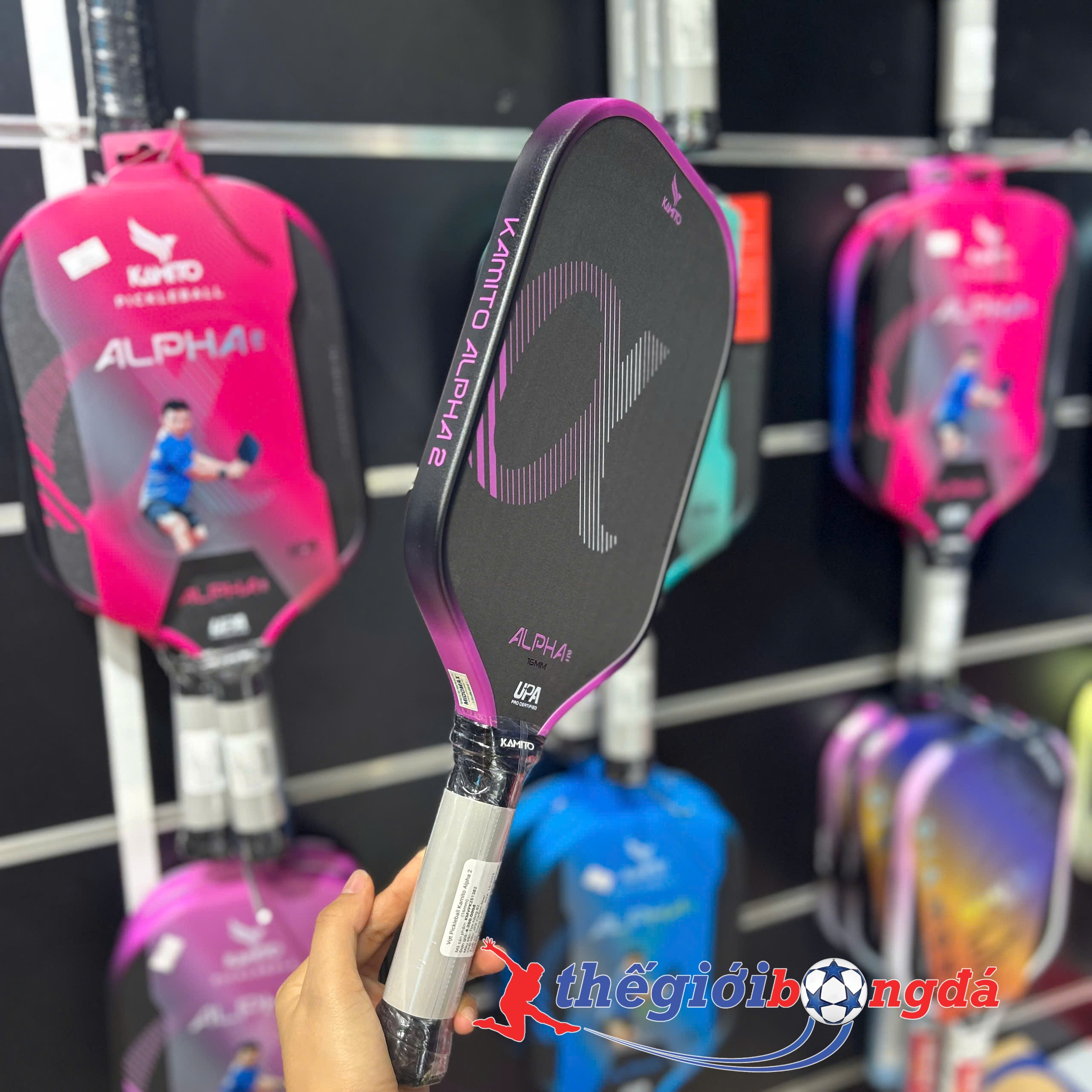 Vợt Pickleball Kamito Alpha 2 (16mm)