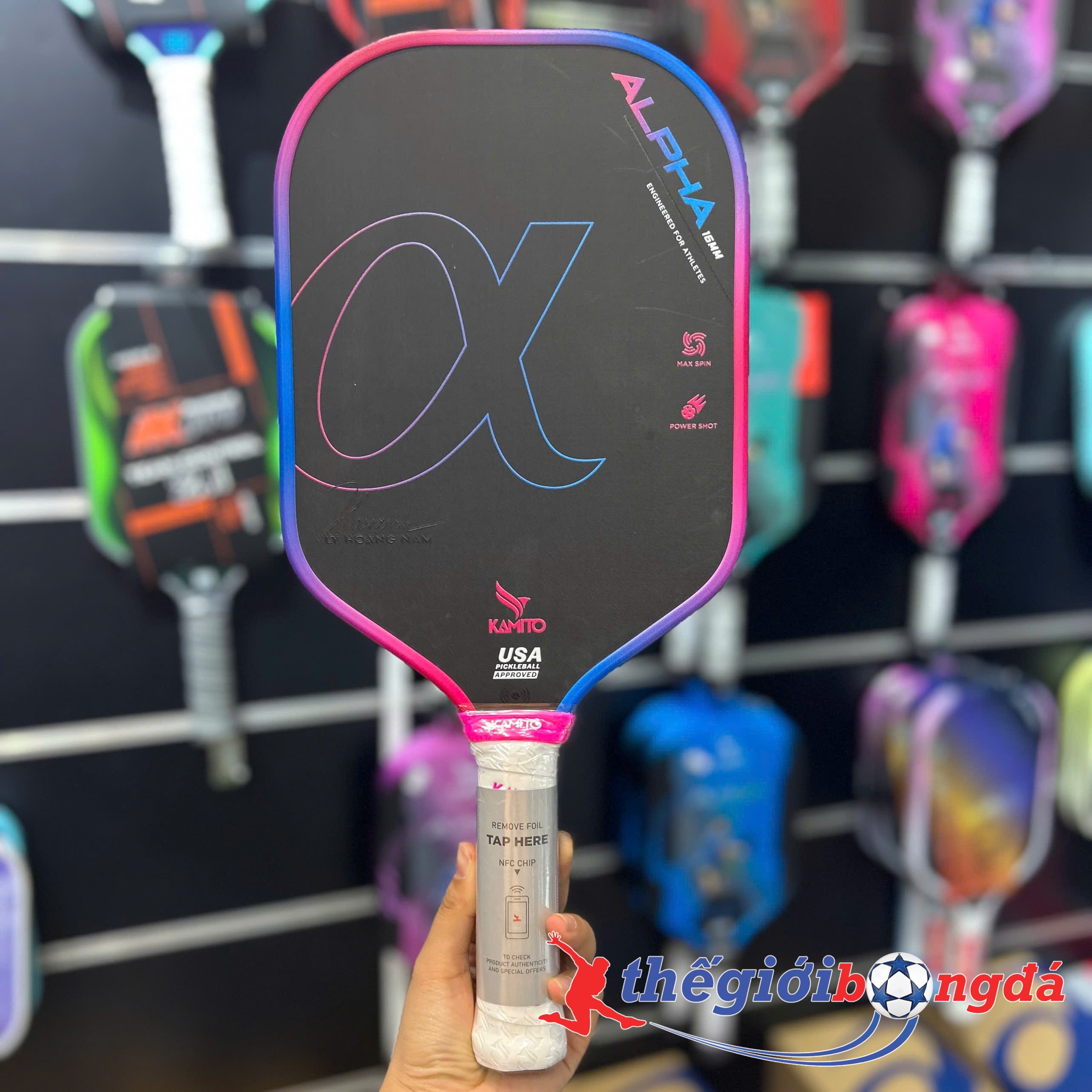 Vợt Pickleball Kamito Alpha 2 (16mm)