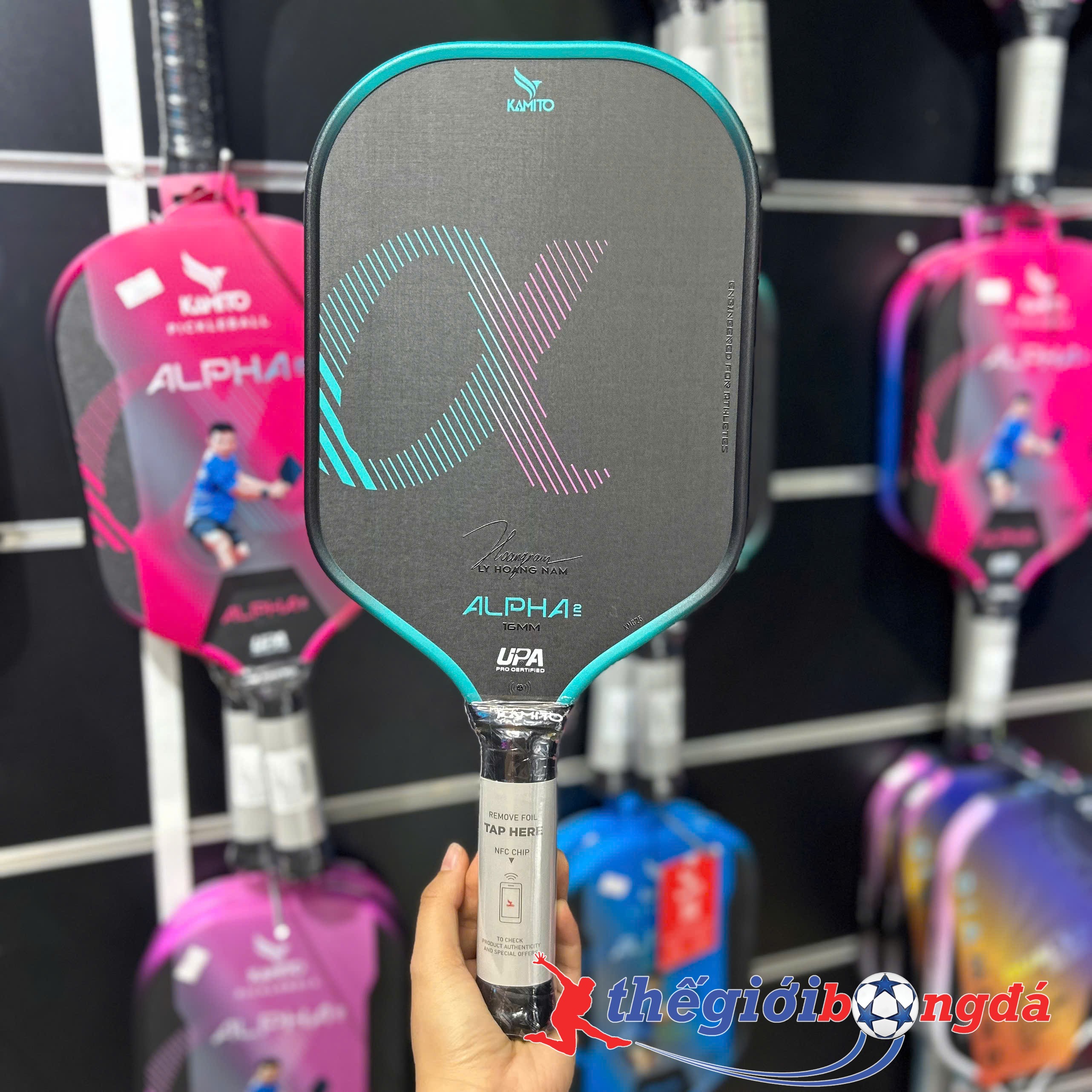 Vợt Pickleball Kamito Alpha 2 (16mm)
