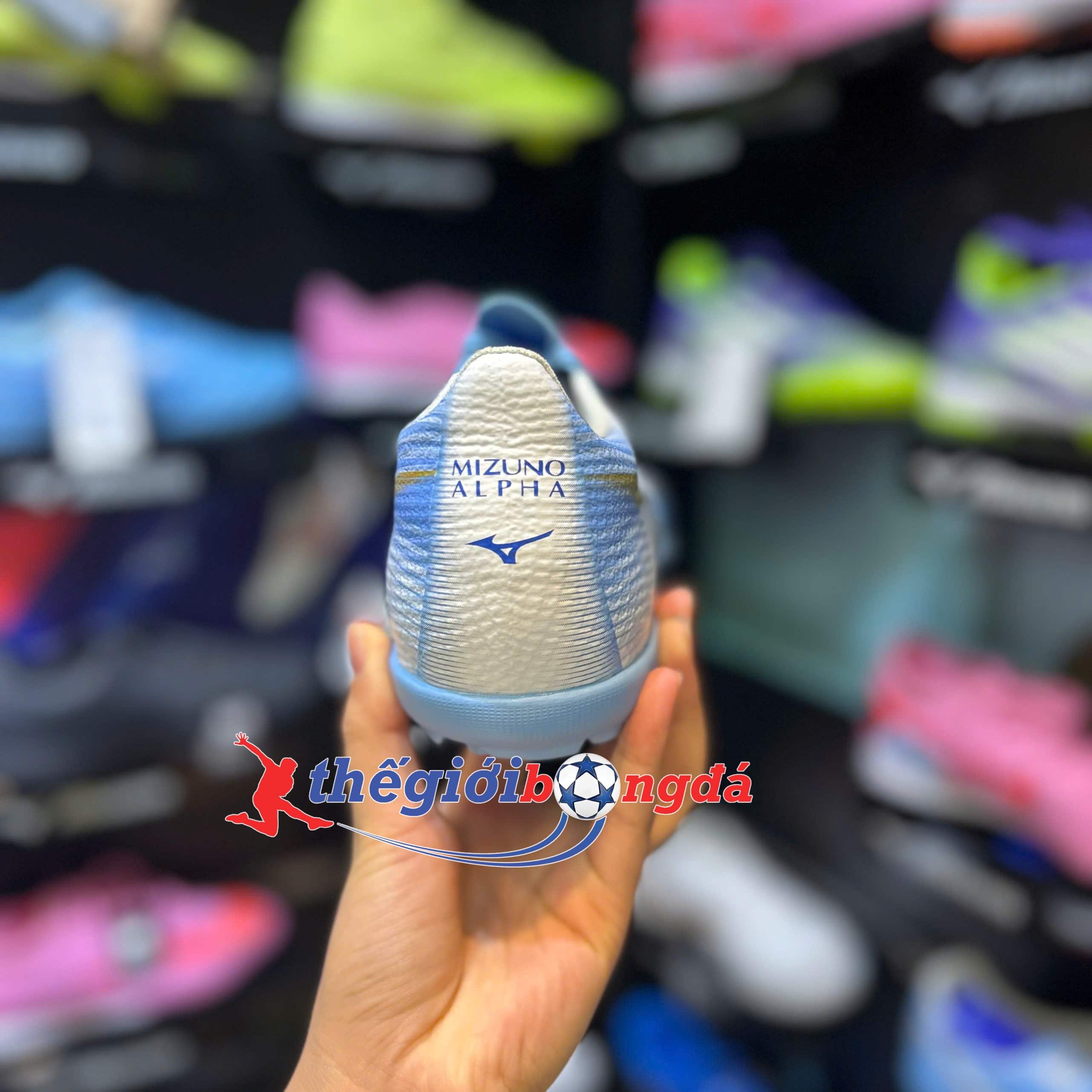 Mizuno Alpha III Pro AS TF Xanh/Trắng P1GD266425
