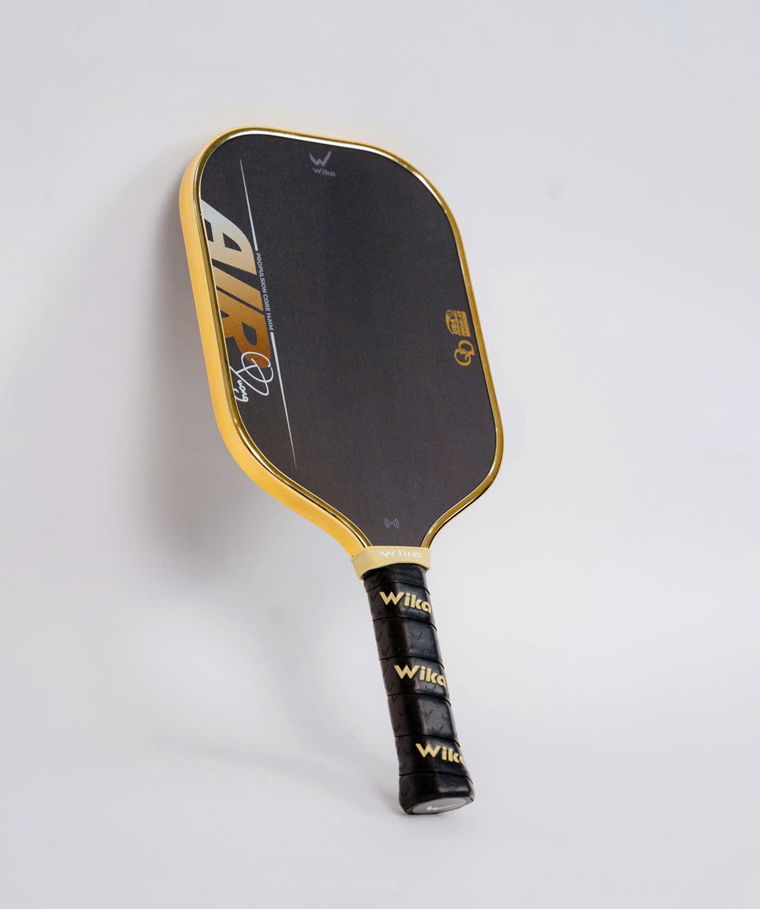 (bản viền kim loại) Vợt Pickleball Wika Air Quang Dương 2026 - Vàng