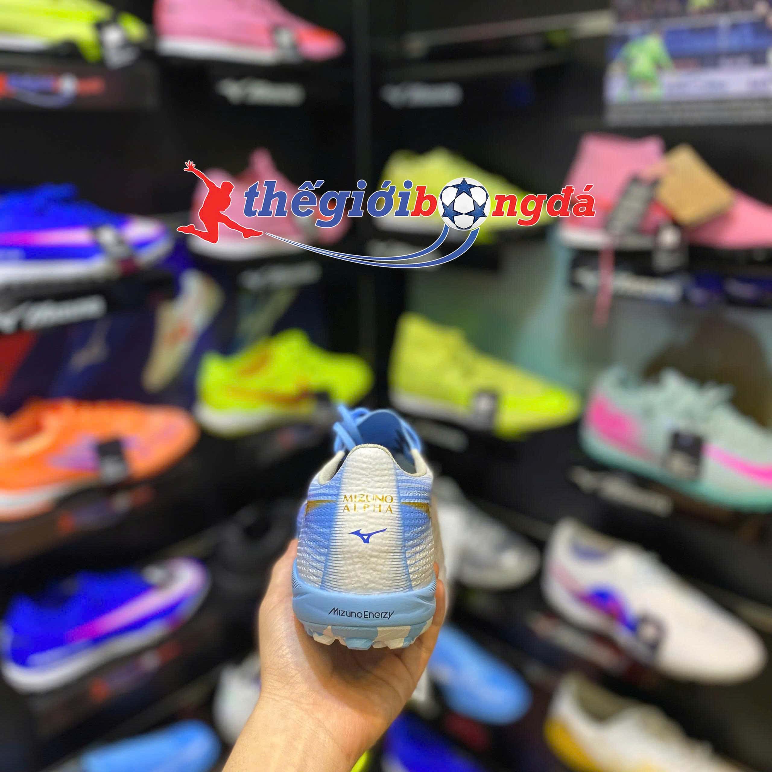 Mizuno Alpha III Elite TF Xanh ngọc P1GD266225