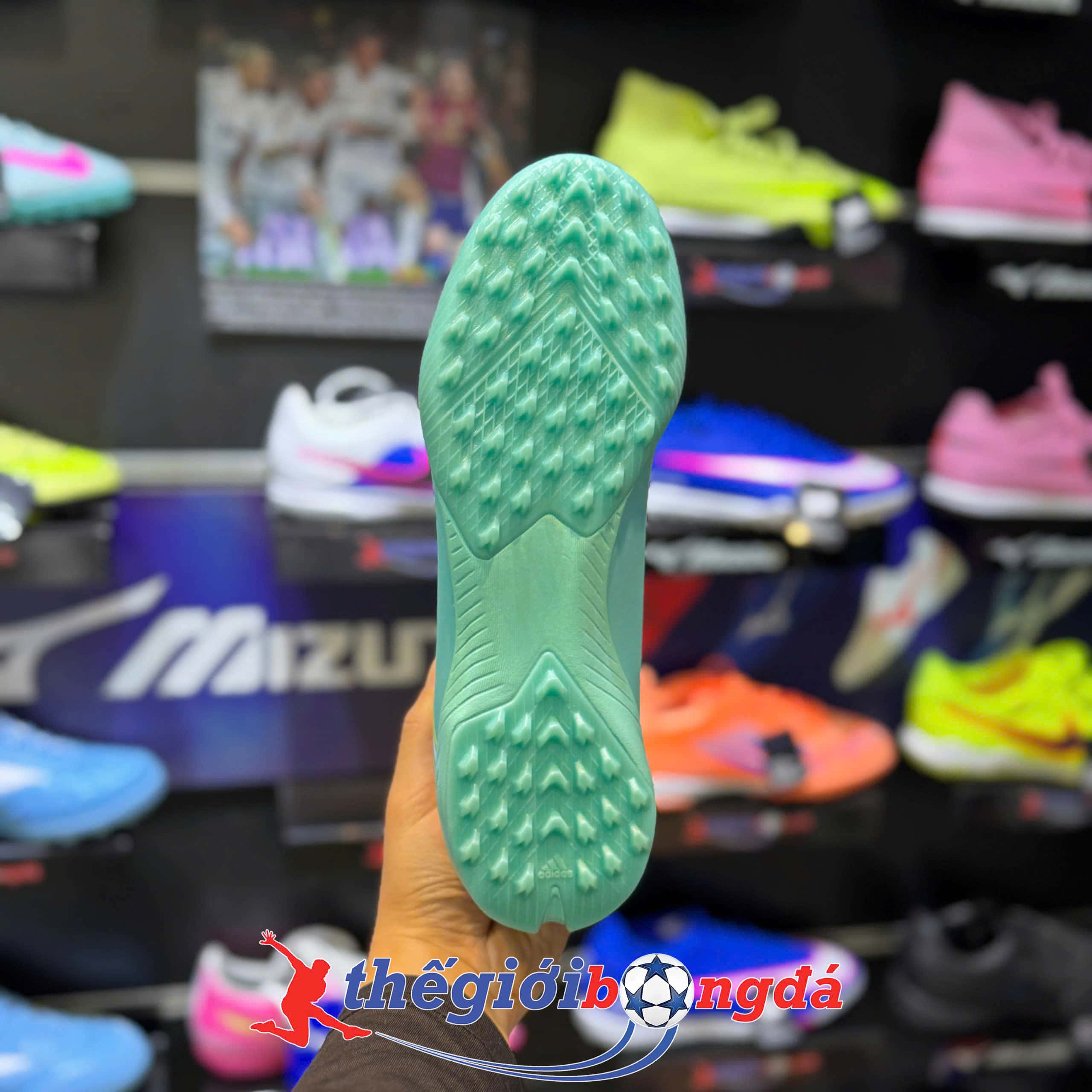 ADIDAS F50 MESSI LEAGUE TF - JQ0937 Xanh Trắng