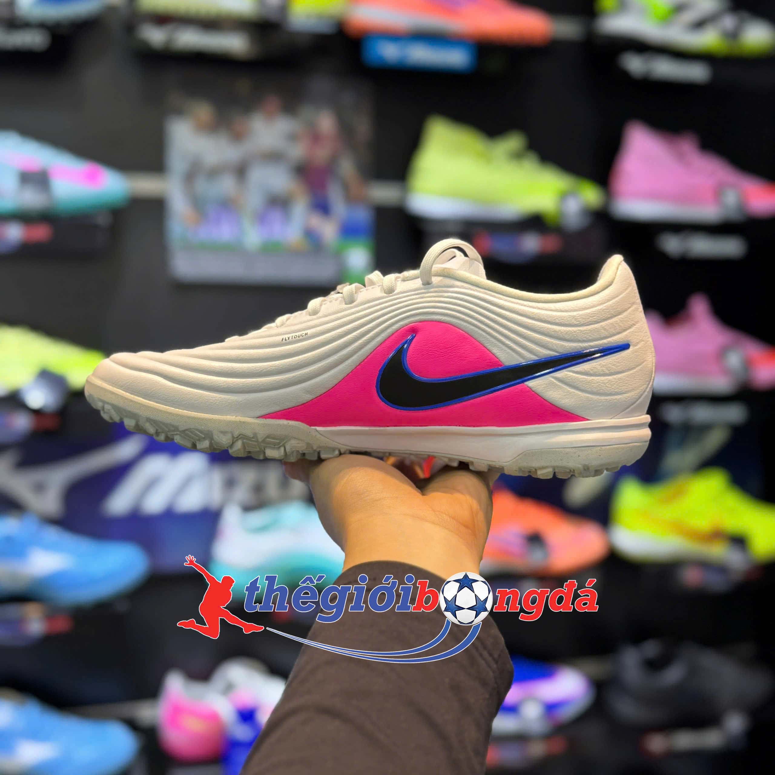 Nike Tiempo Maestro Academy Trắng xanh TF IB4484-146