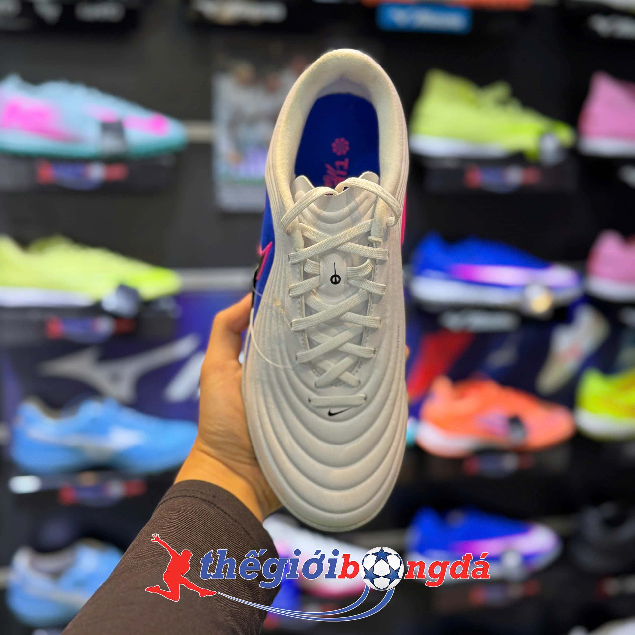 Nike Tiempo Maestro Academy Trắng xanh TF IB4484-146