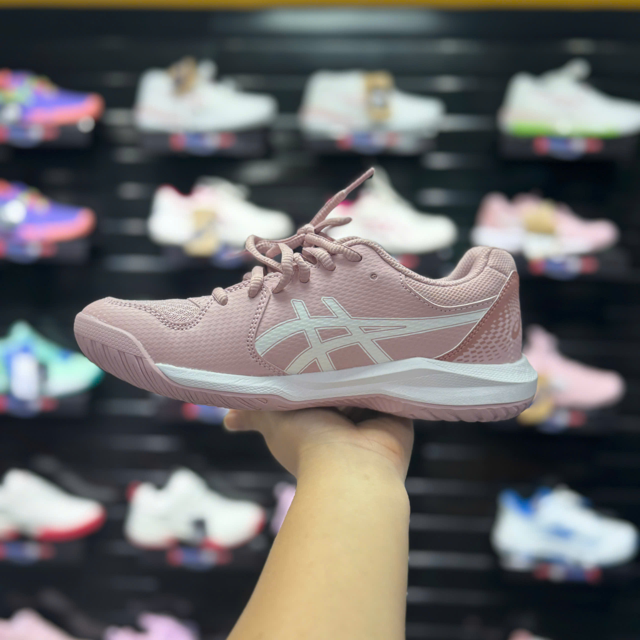 Giày Pickleball/Tennis Asics GEL DEDICATE 8 1042A237-702 Hồng