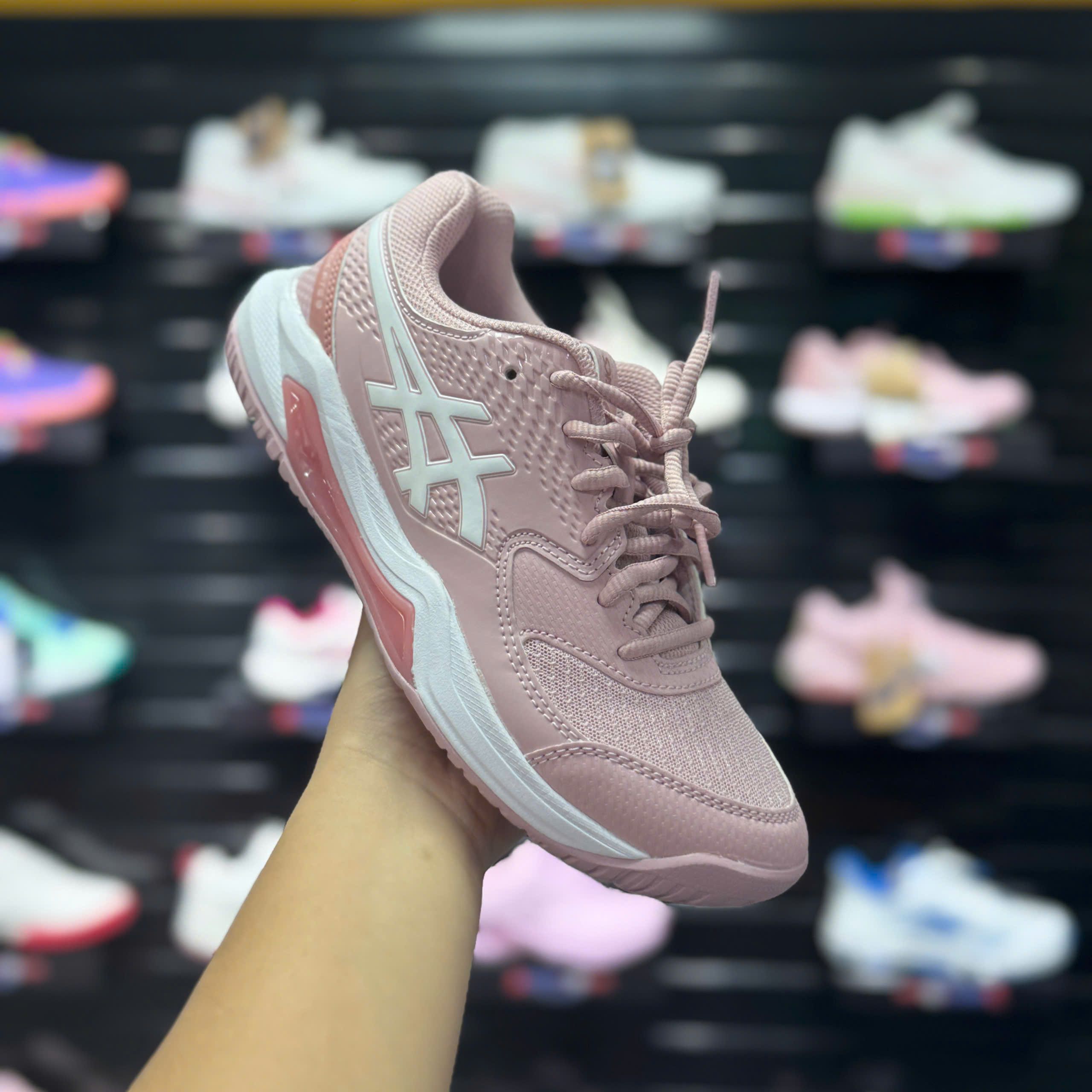 Giày Pickleball/Tennis Asics GEL DEDICATE 8 1042A237-702 Hồng