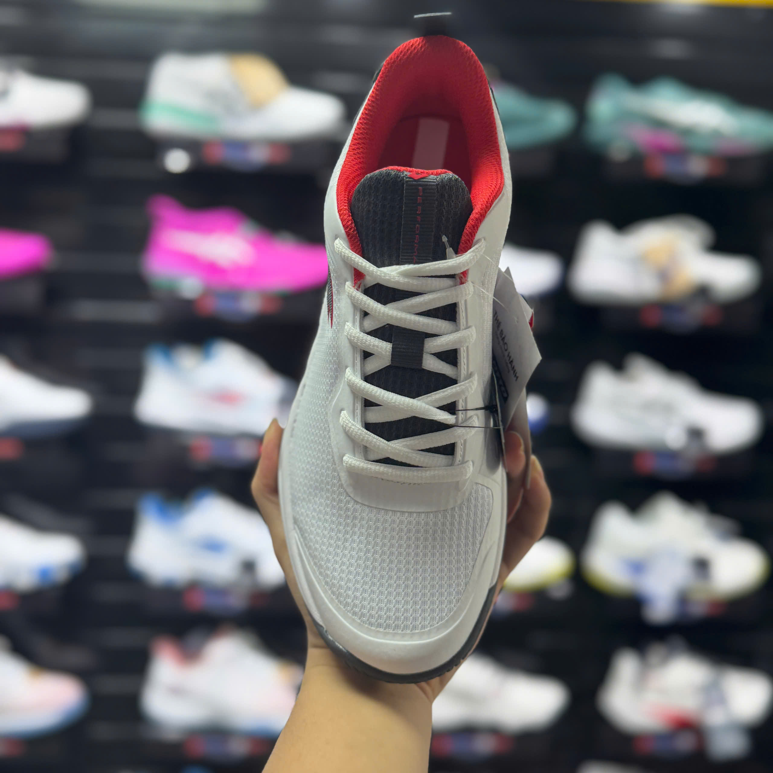 Giày Pickleball/Tennis LOTTO MIRAGE 700 LOTTE260103W Trắng Xám