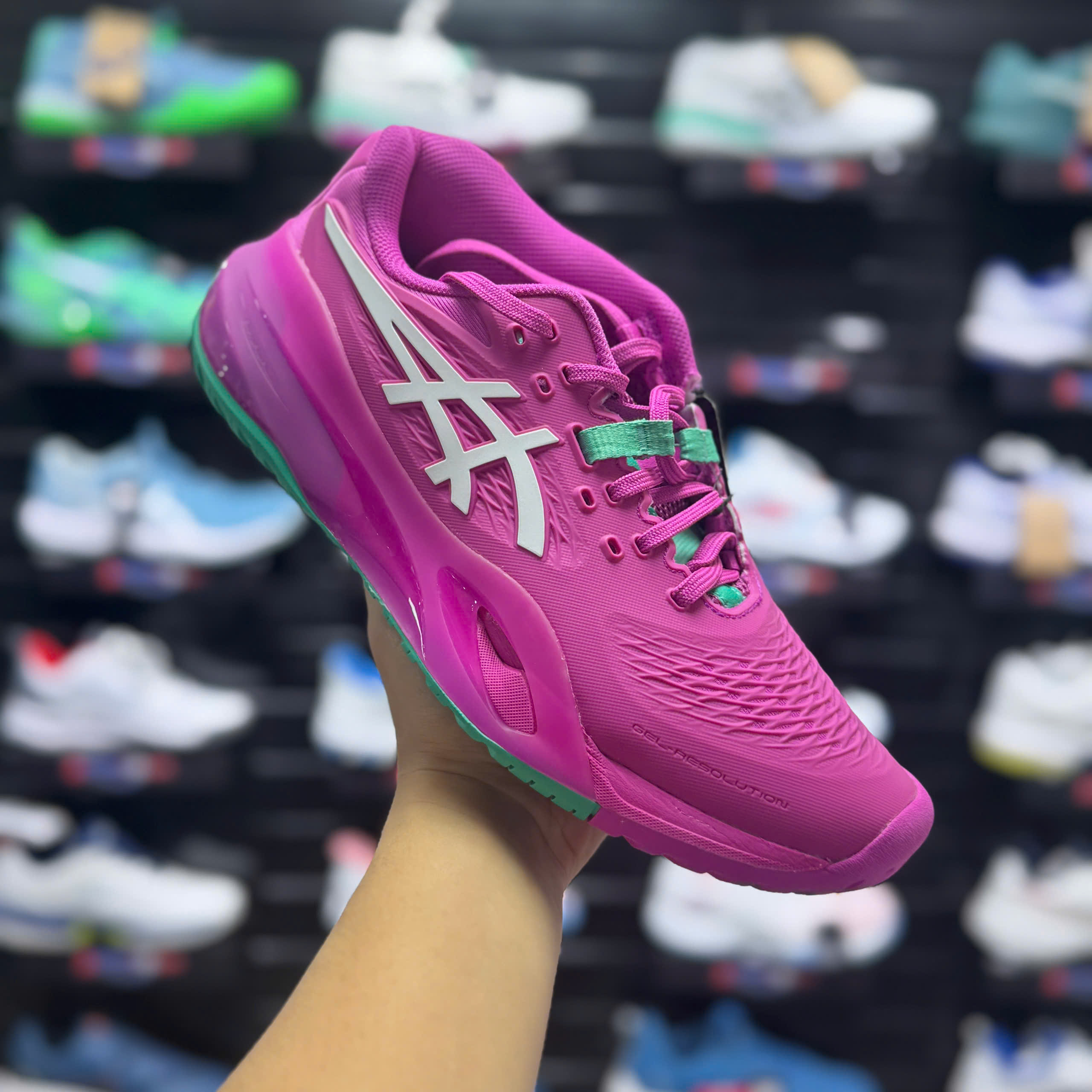 Giày Tennis/Pickleball Asics GEL-RESOLUTION X 1041A481-700 Hồng