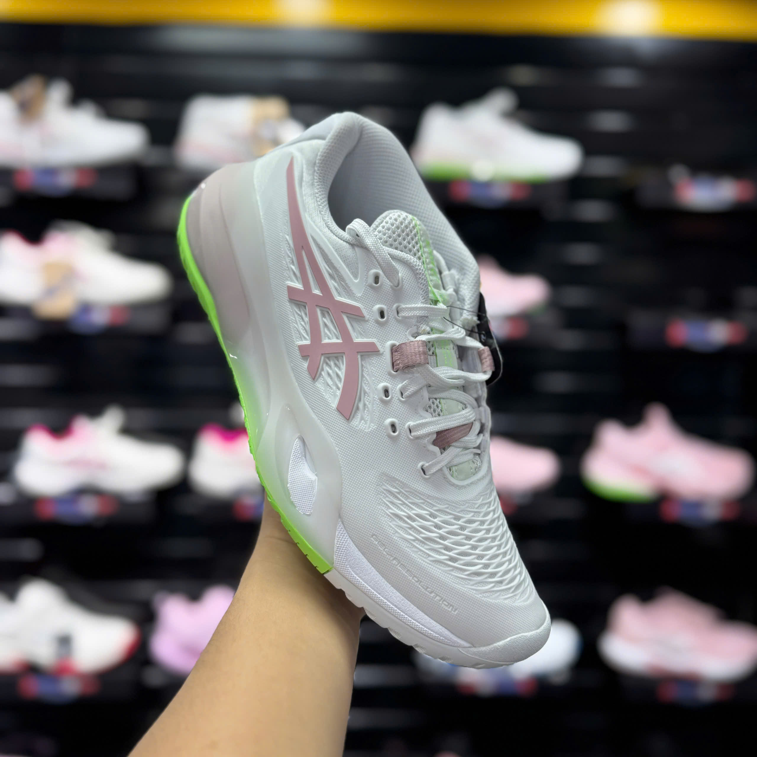 Giày Tennis/Pickleball Asics GEL-RESOLUTION X 1042A279.104 WHITE/MORGANITE