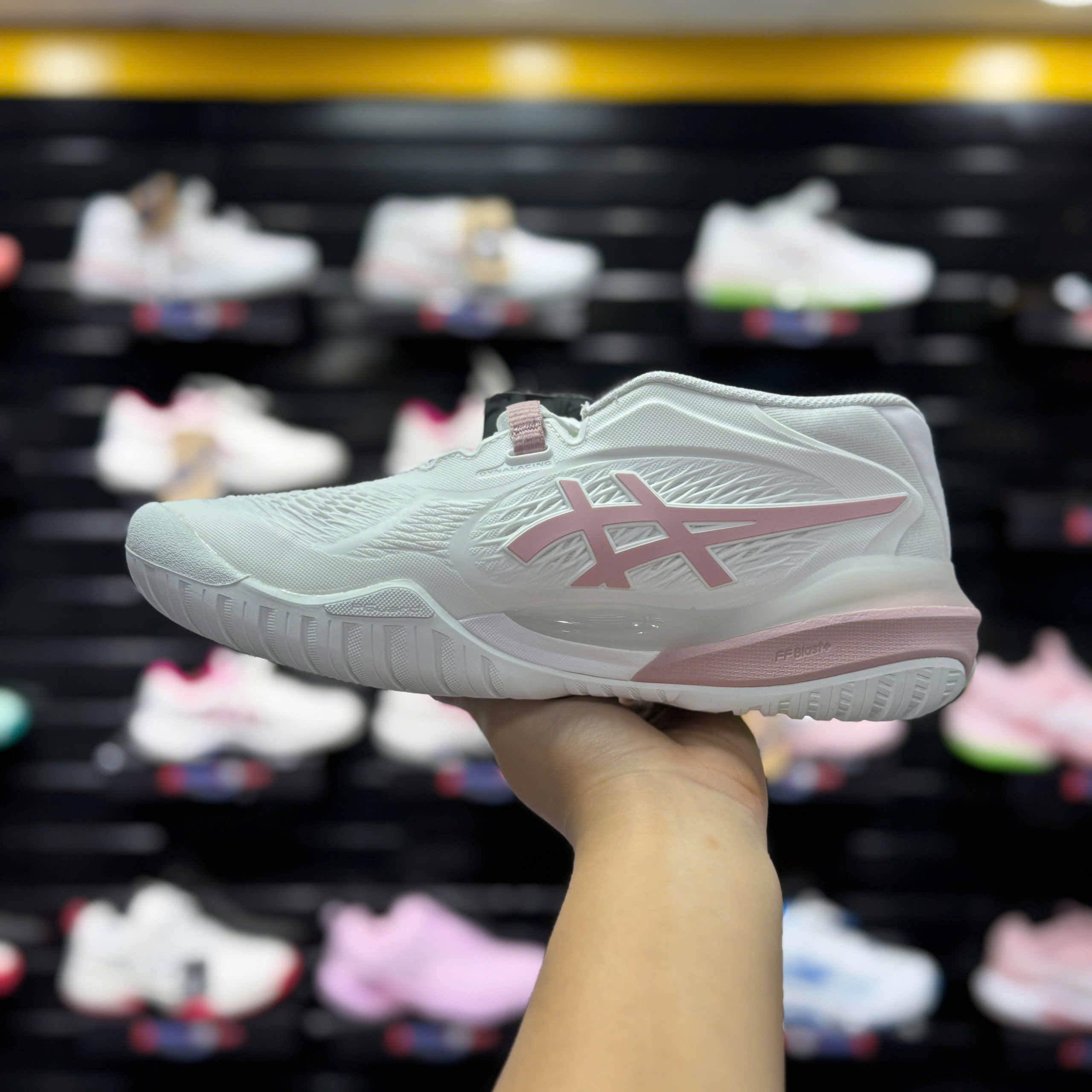 Giày Tennis/Pickleball Asics GEL-RESOLUTION X 1042A279.104 WHITE/MORGANITE