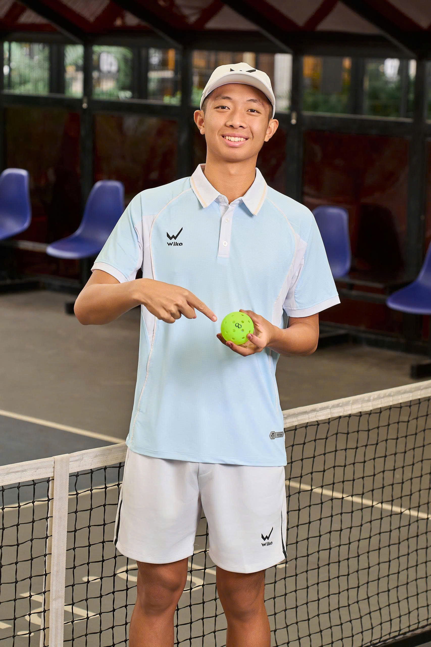 Bóng Pickleball cao cấp Wika QD 48 Lỗ | Hộp 3 Quả