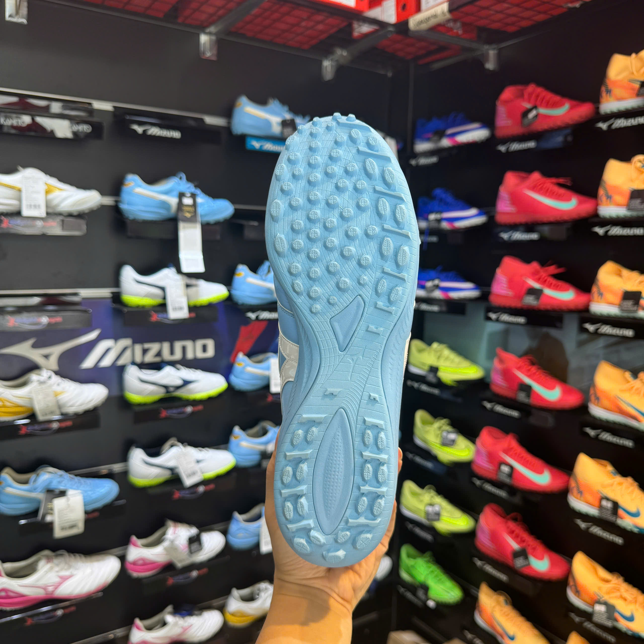 Mizuno Morelia Sala Elite TF Unity Sky - Sky Blue/White Q1GB261225