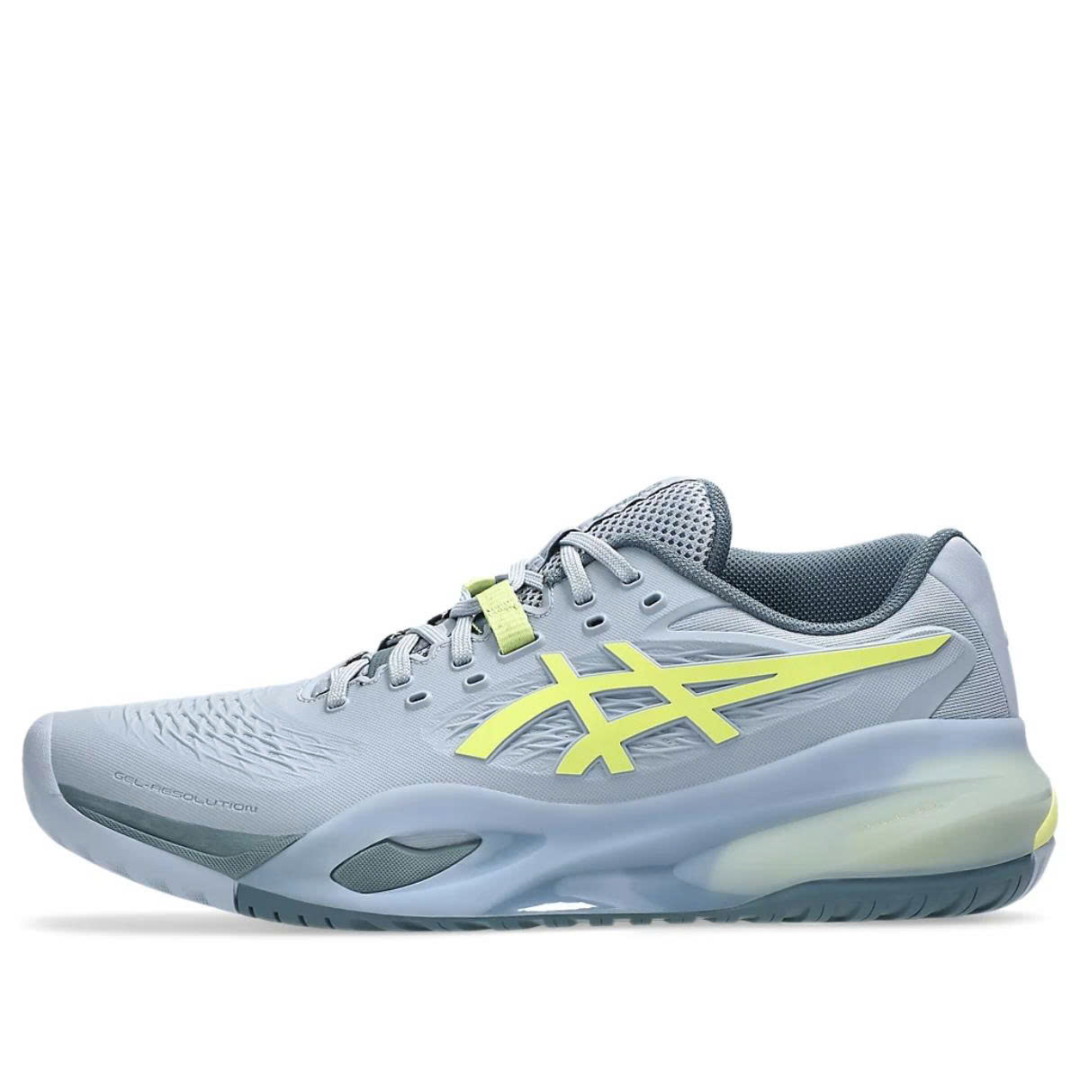 Giày Tennis/Pickleball Asics GEL-RESOLUTION X 1041A487-402 Xám xanh