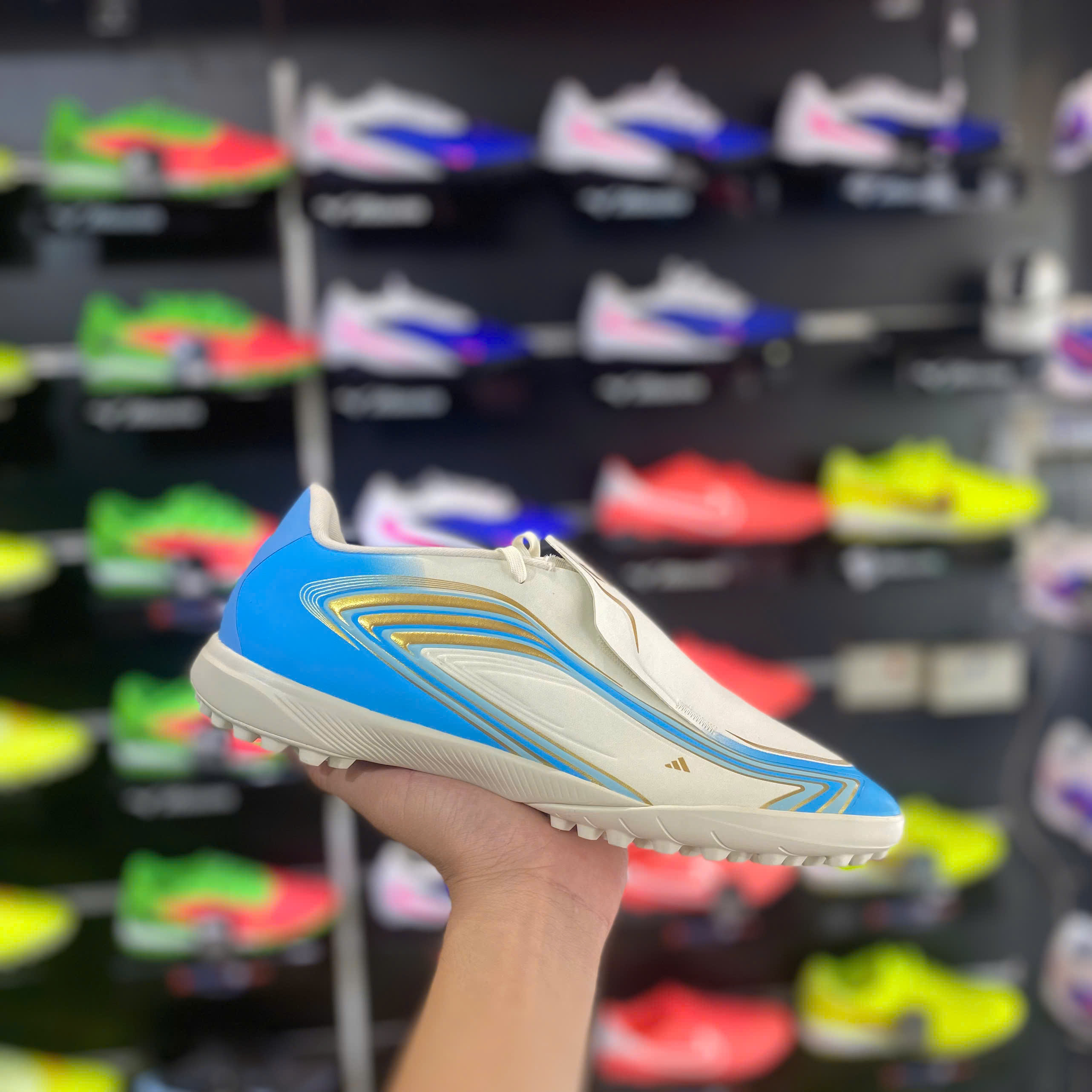 adidas F50 Messi League TF El Ultimo Tango trắng xanh IH1903